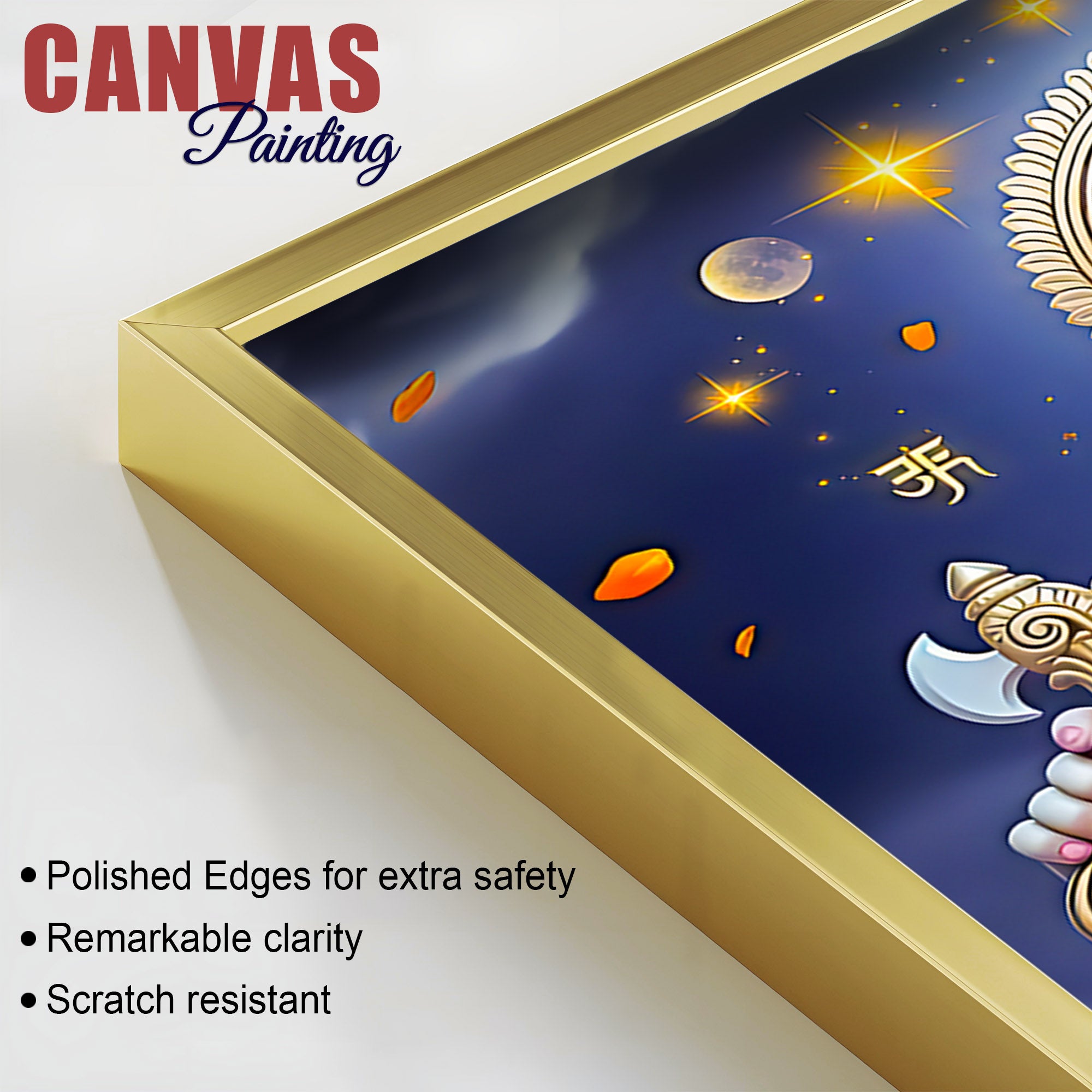 Modern Ganesha Wall Painting