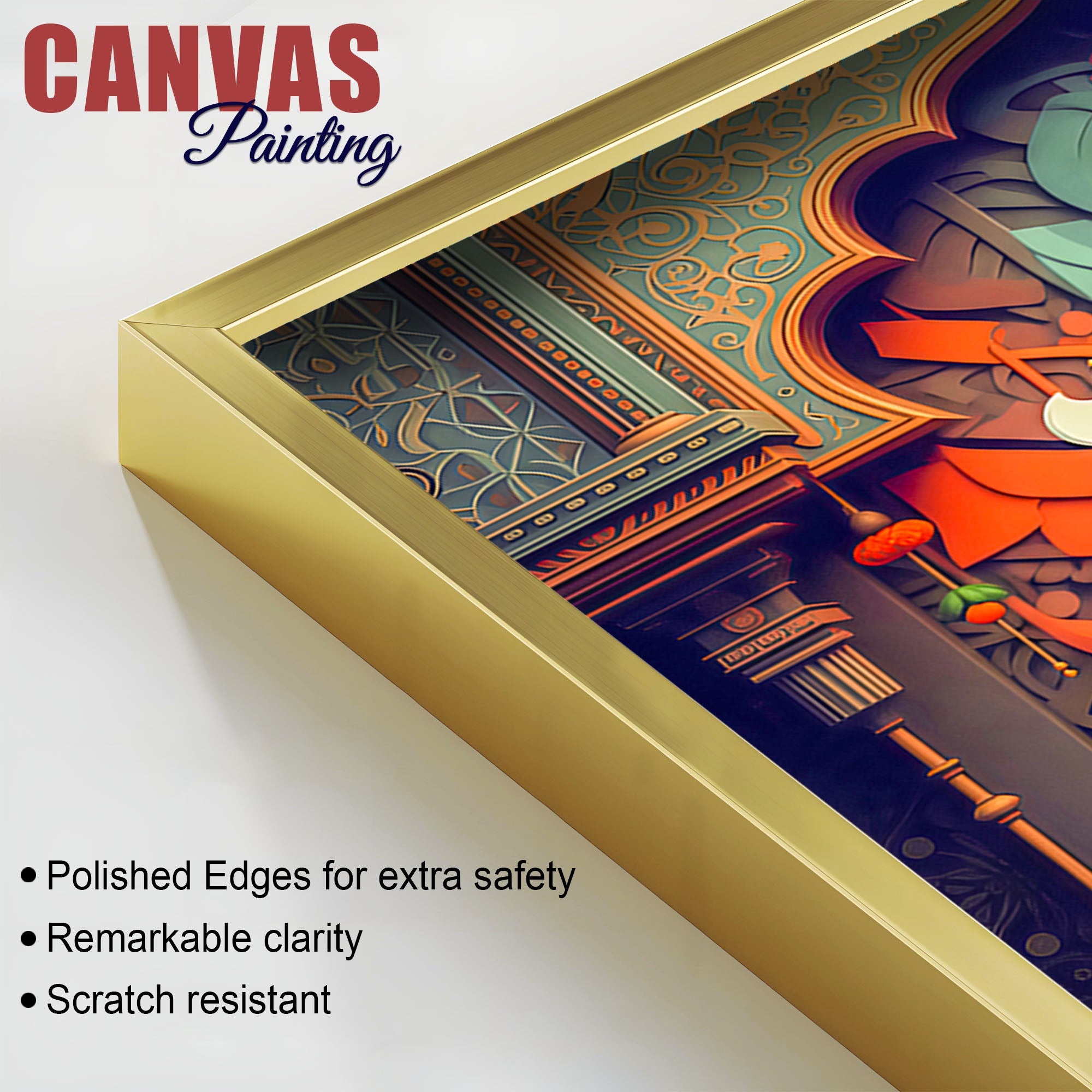 Modern Ganpati Bappa Wall Painting