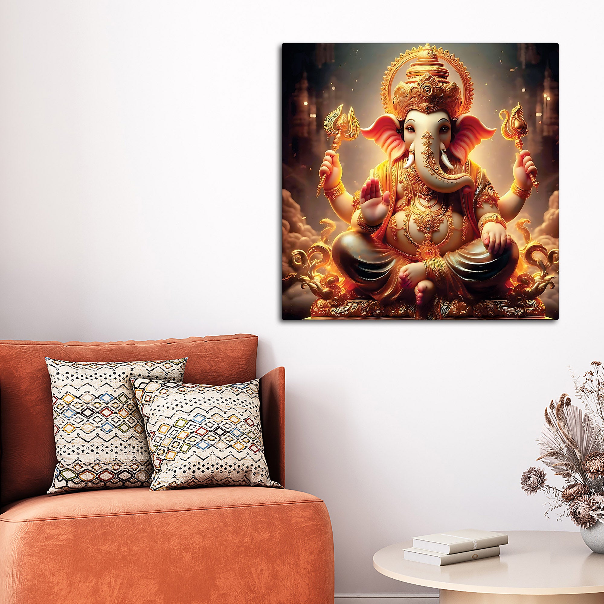 Modern Ganpati Home Décor Painting
