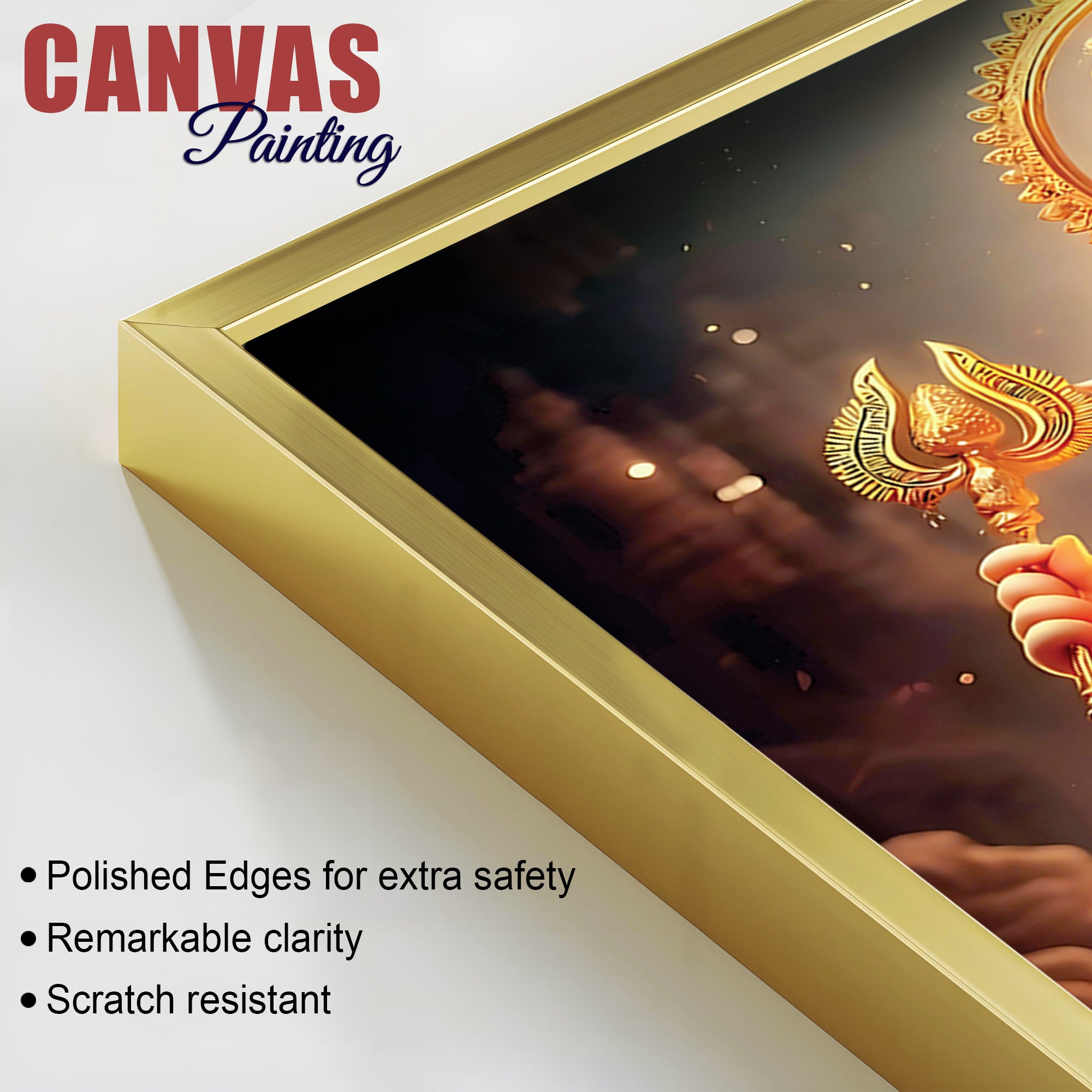 Modern Ganpati Home Décor Painting