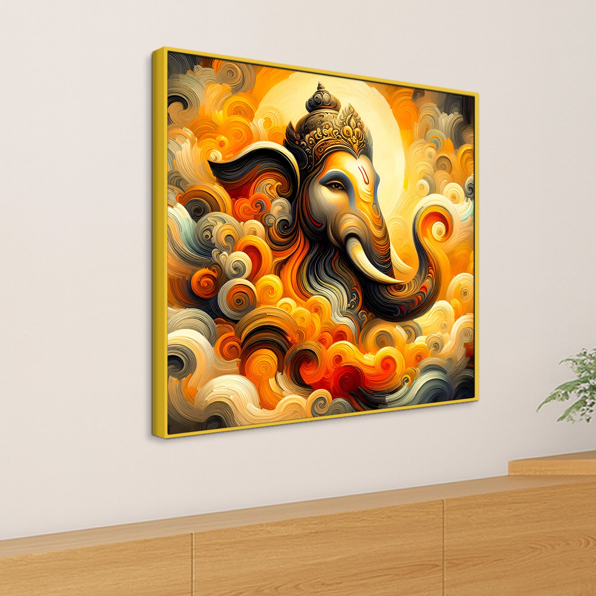Modern Ganpati Painting for Home Decor