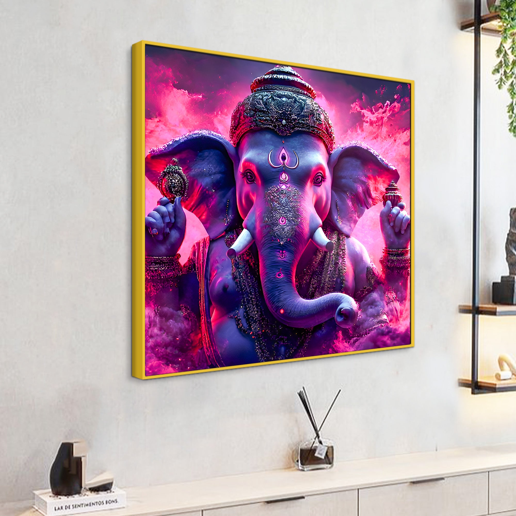 Modern Ganpati Painting for Home Office
