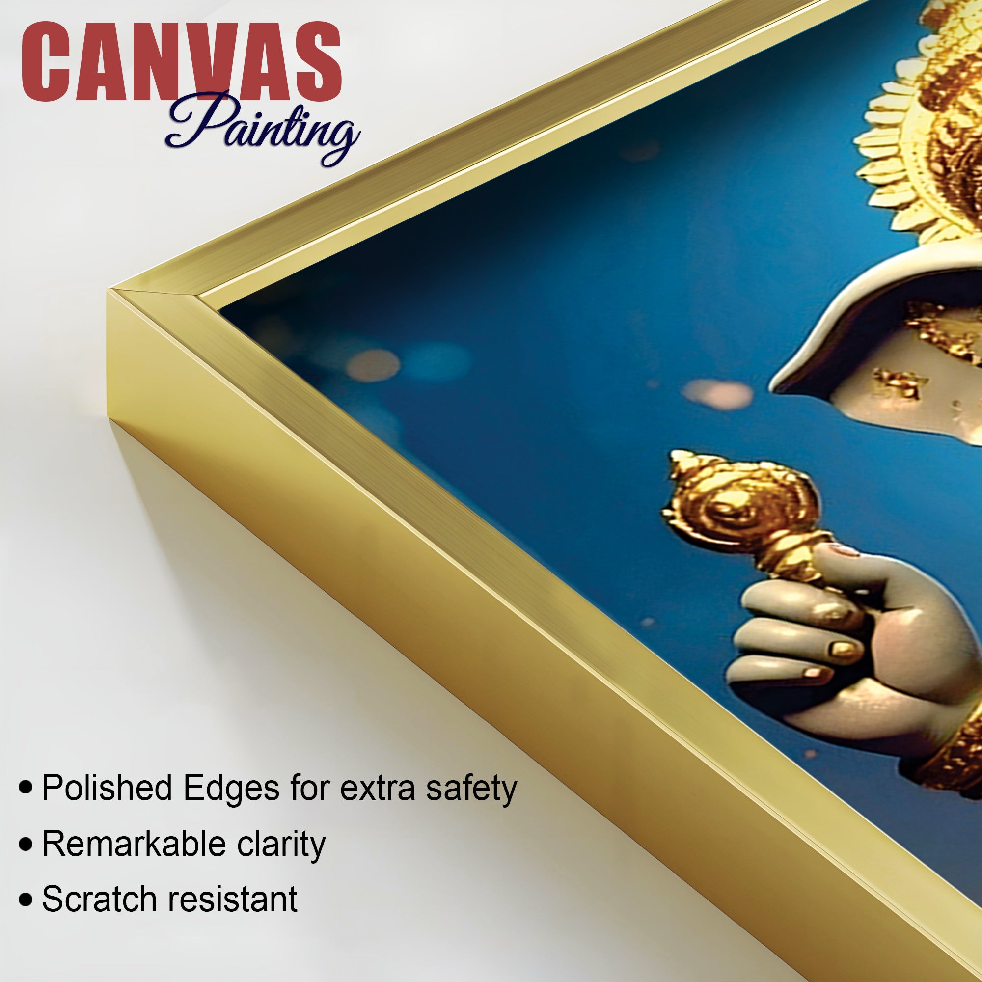 Modern Ganpati Painting for Living Room Décor