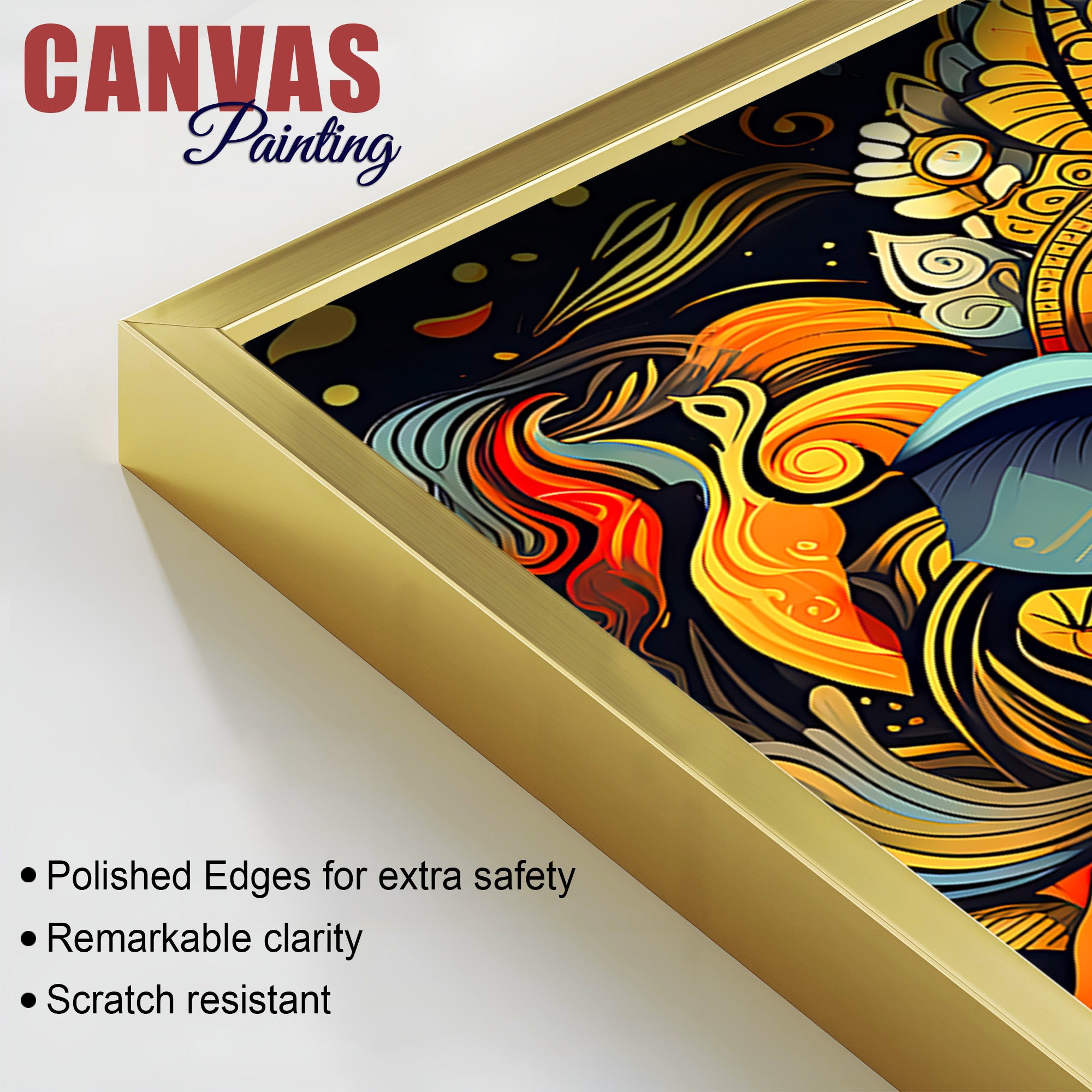 Modern Ganpati Wall Painting