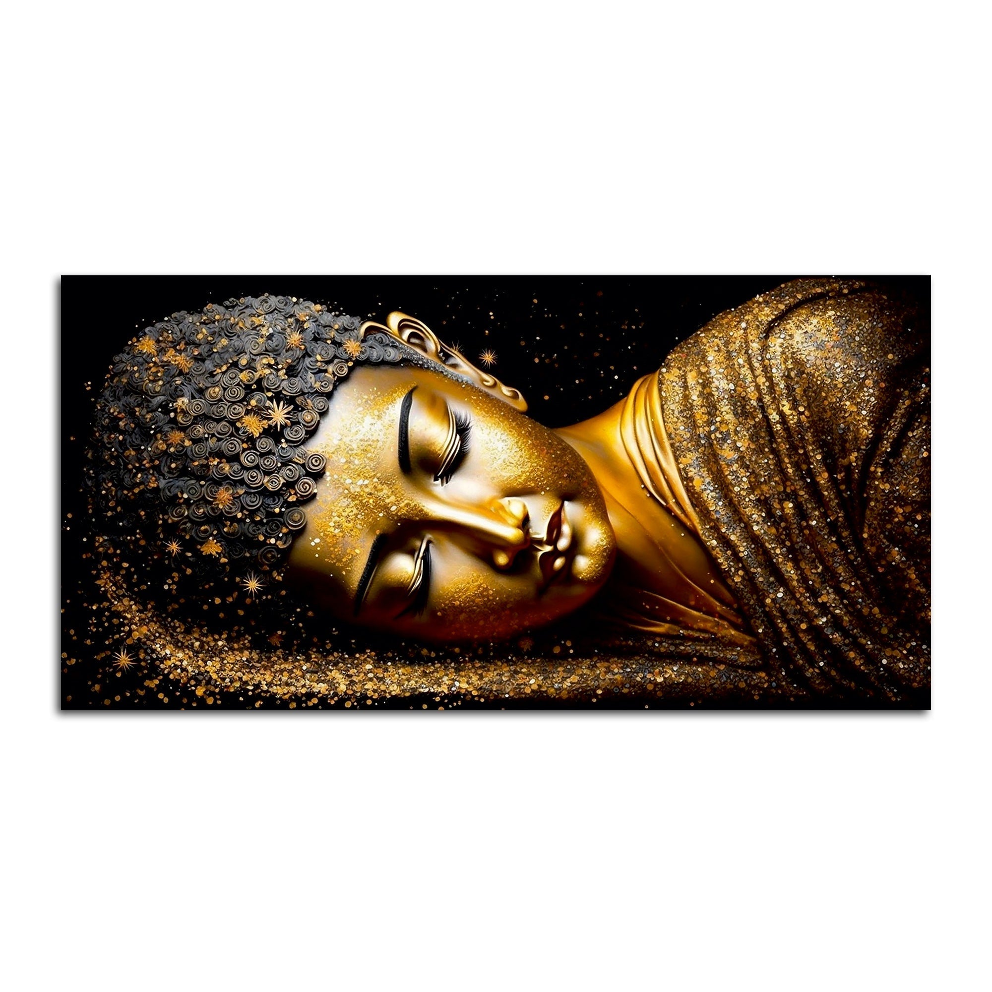 Peaceful Buddha Canvas Art