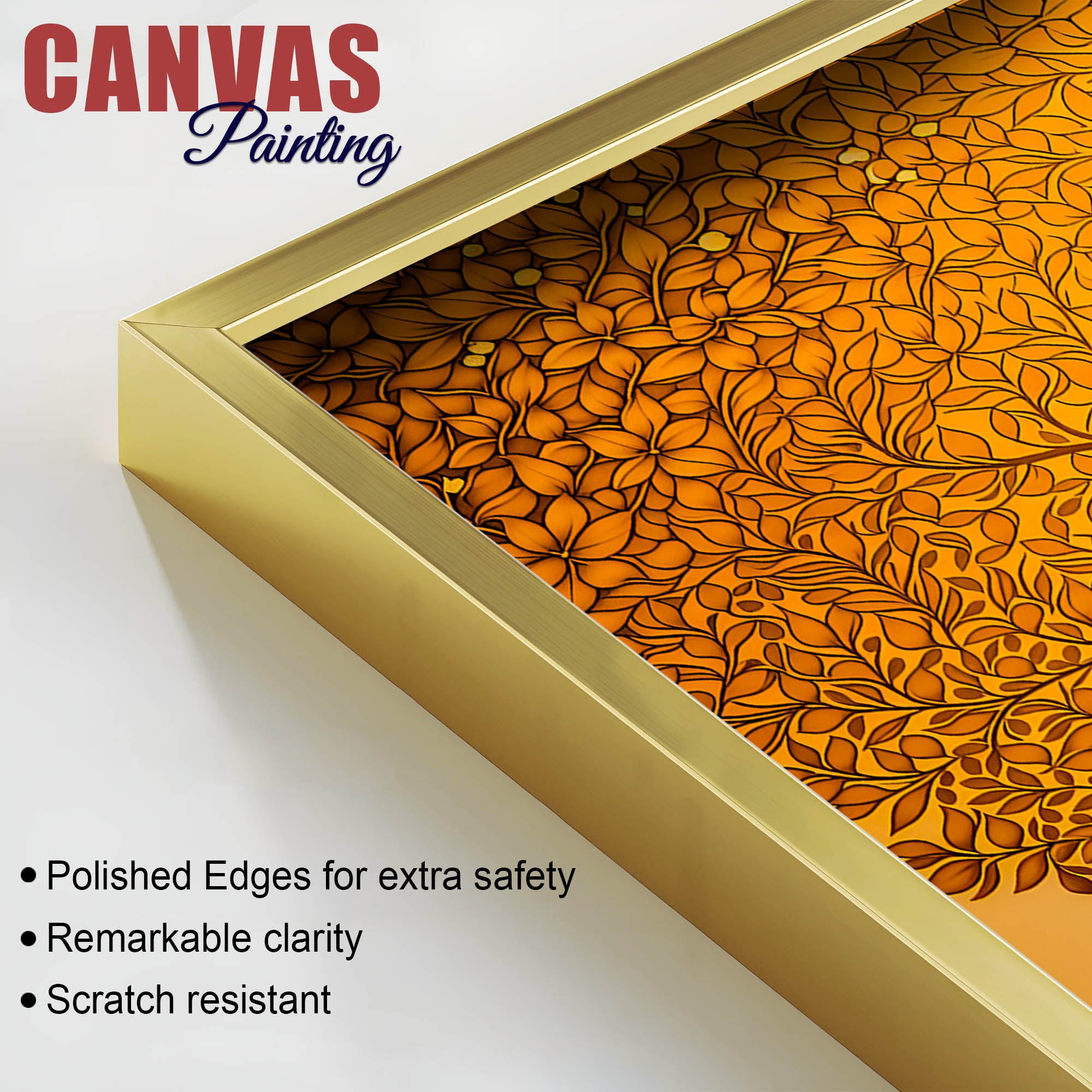 Modern Lord Buddha Canvas Painting for Living Room & Bedroom