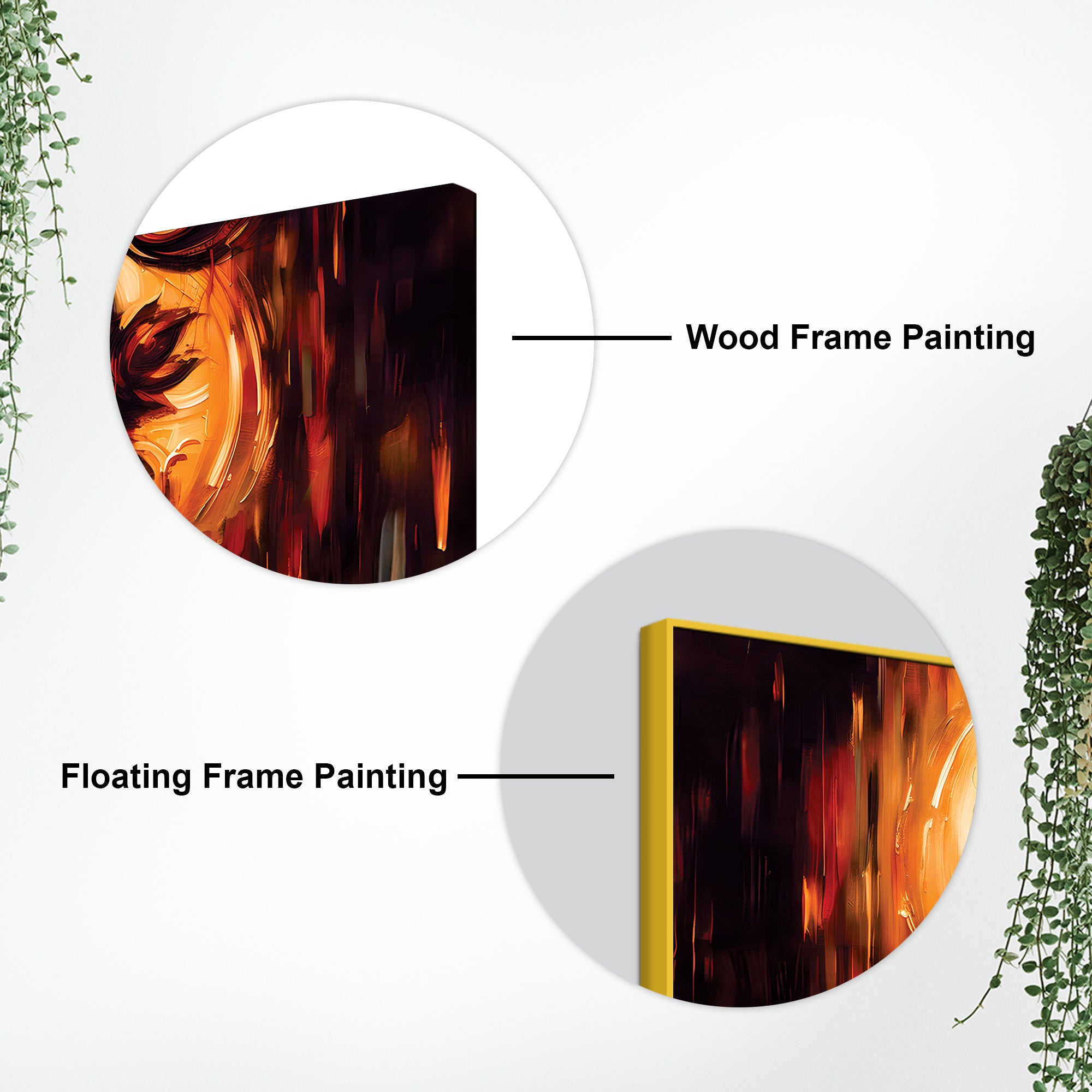 Modern Lord Krishna Canvas Wall Painting for Elegant Home Decoration