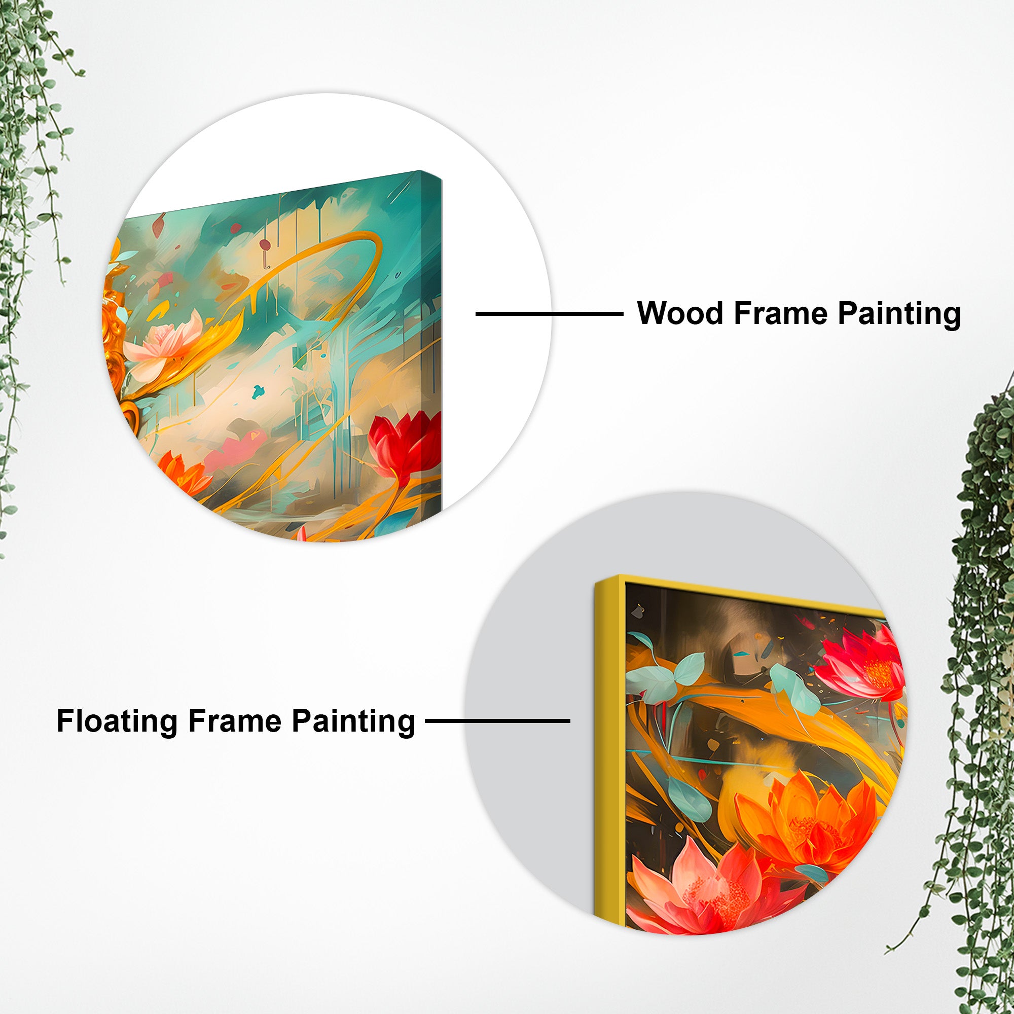 Modern Spiritual Buddha Canvas Painting for Wall Decor