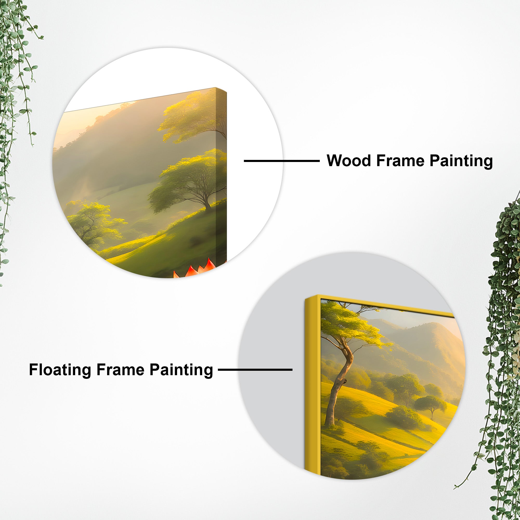 Modern Spiritual Gautam Buddha Wall Painting for Home & Office