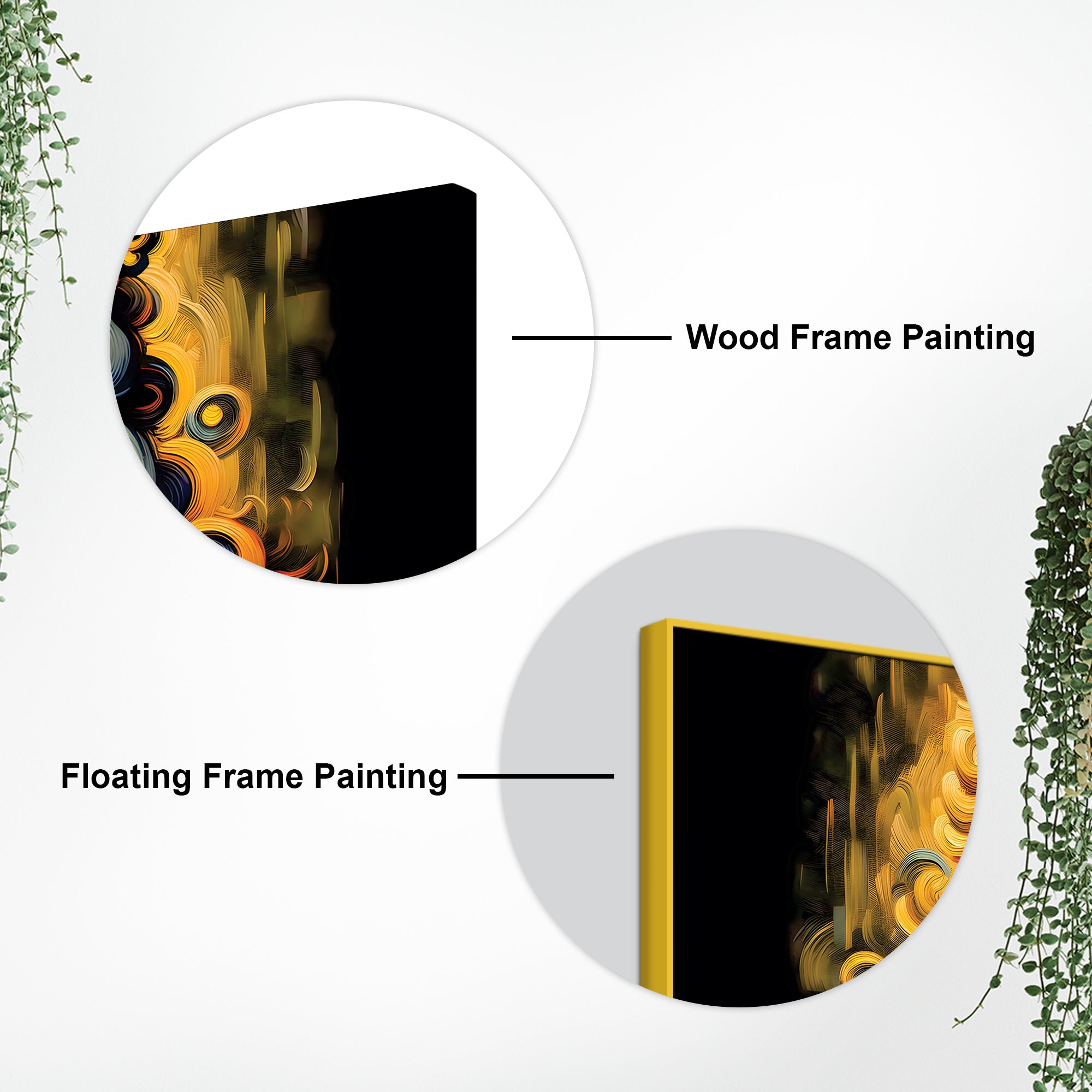 Modern Style Lord Krishna Canvas Painting for Elegant Home Décor