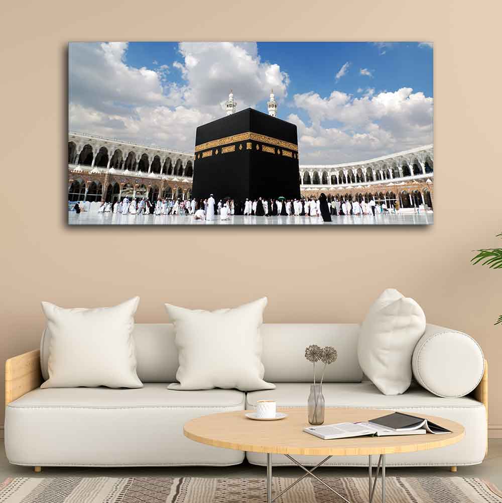 Kaaba painting canvas
