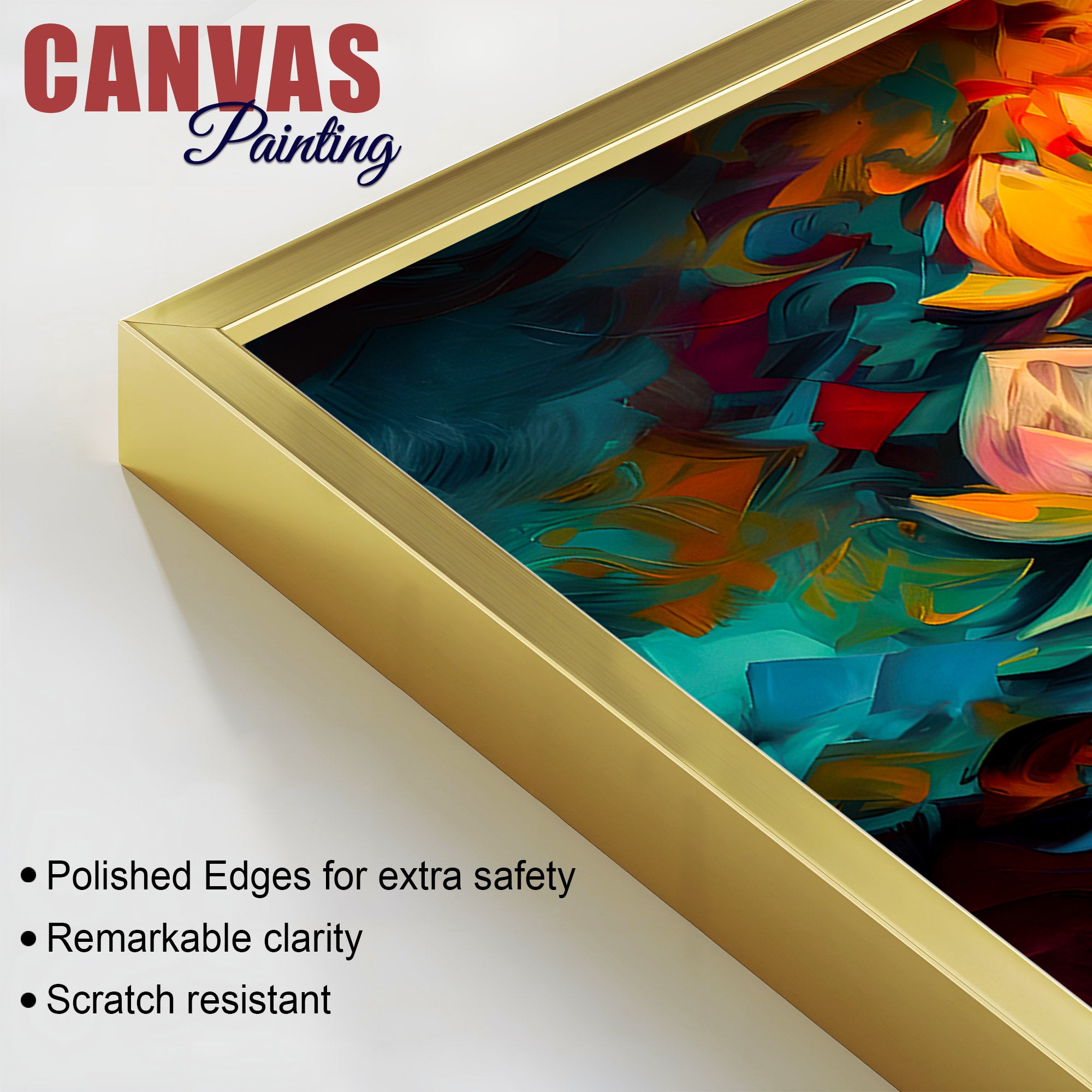 Peaceful Buddha Canvas Wall Painting for Calm & Harmony