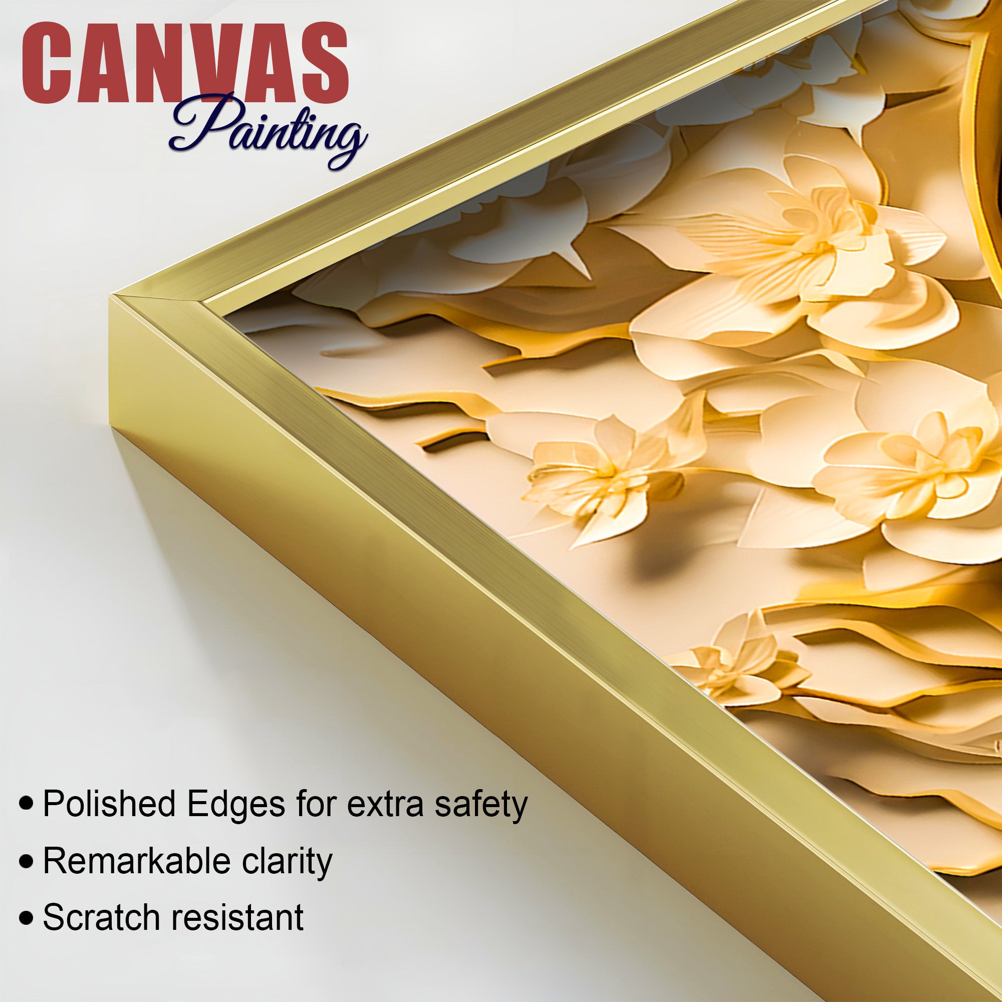 Peaceful Buddha Canvas Wall Painting for Home Decoration