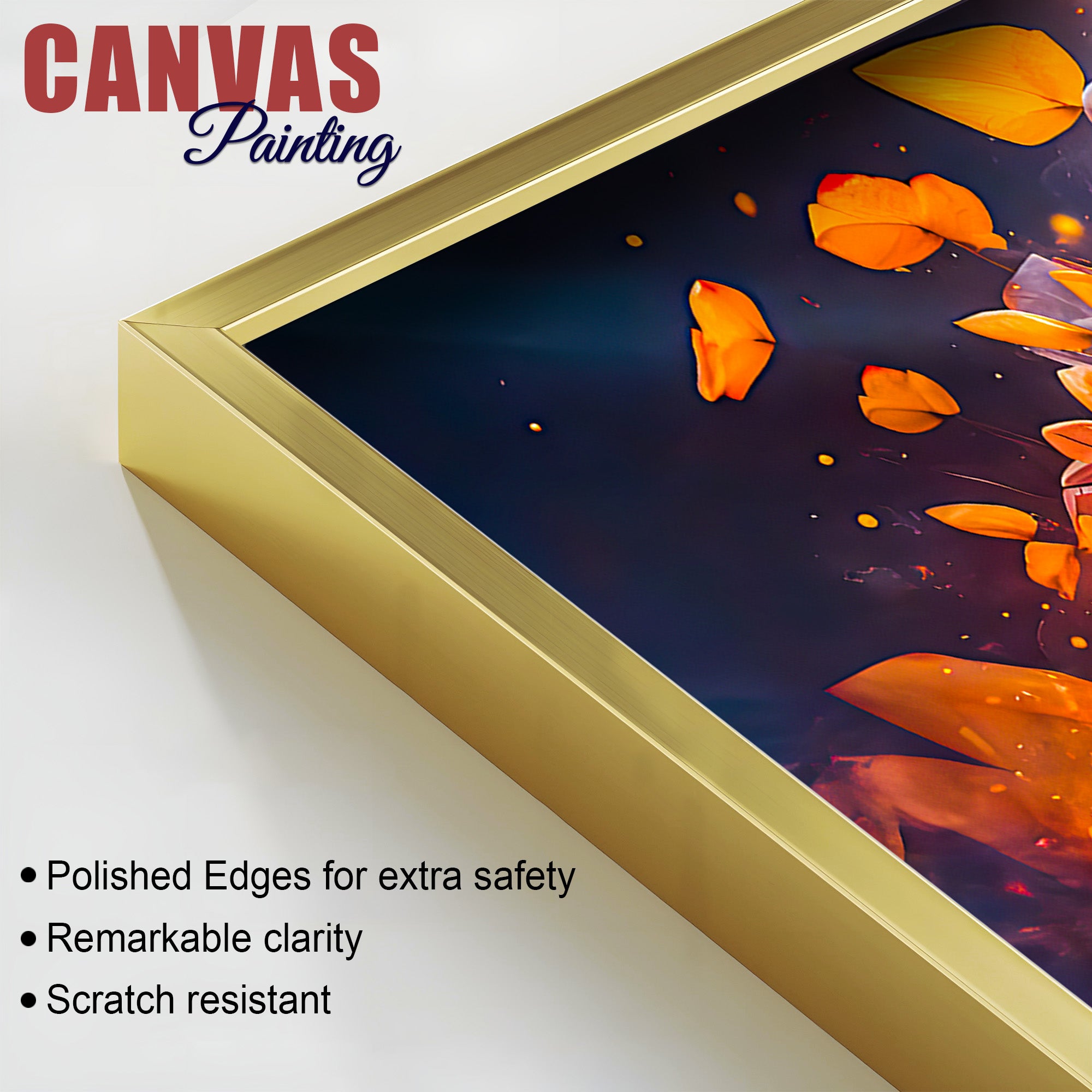 Peaceful Buddha Face Canvas Wall Painting for Decoration