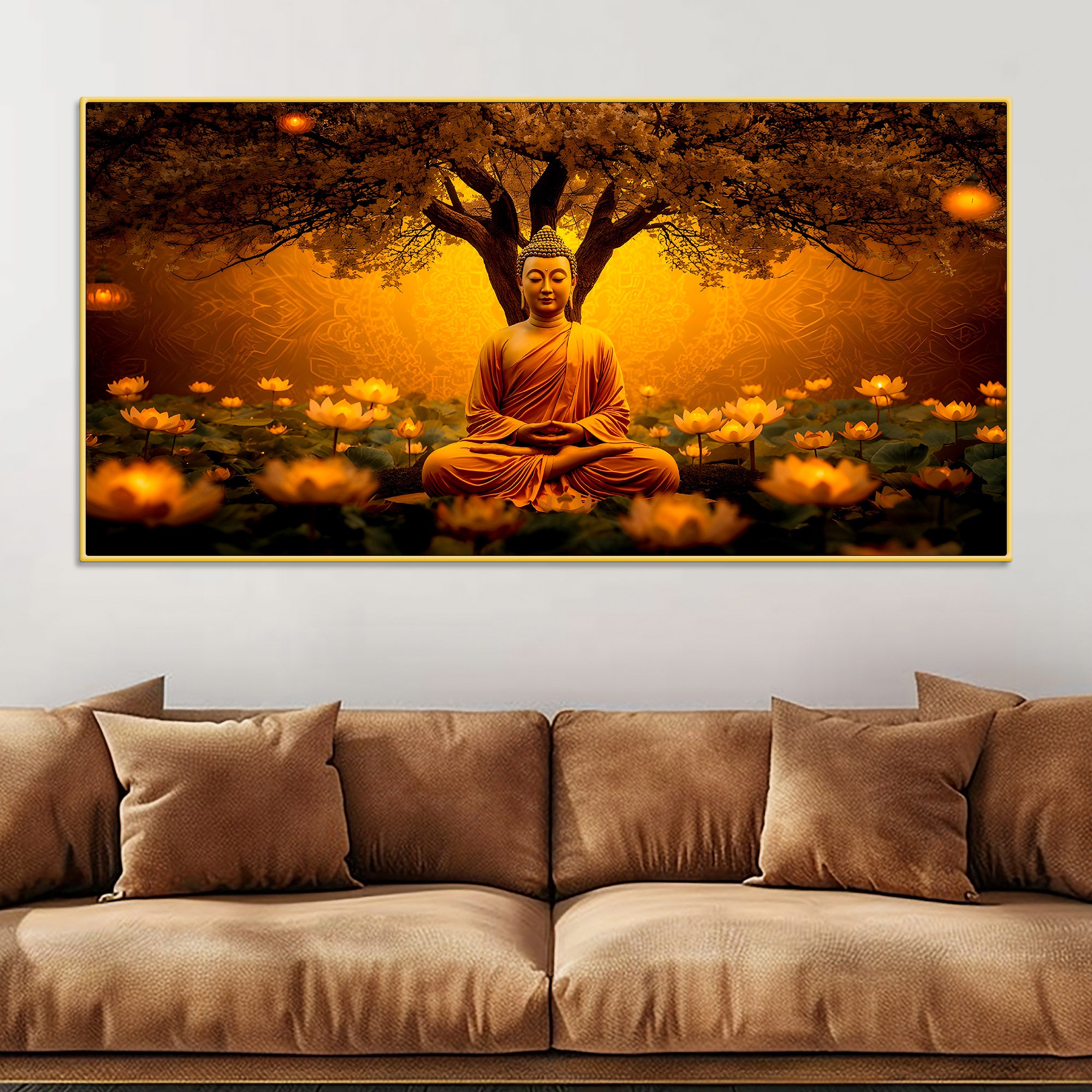 peaceful-buddha-wall-art-canvas-painting