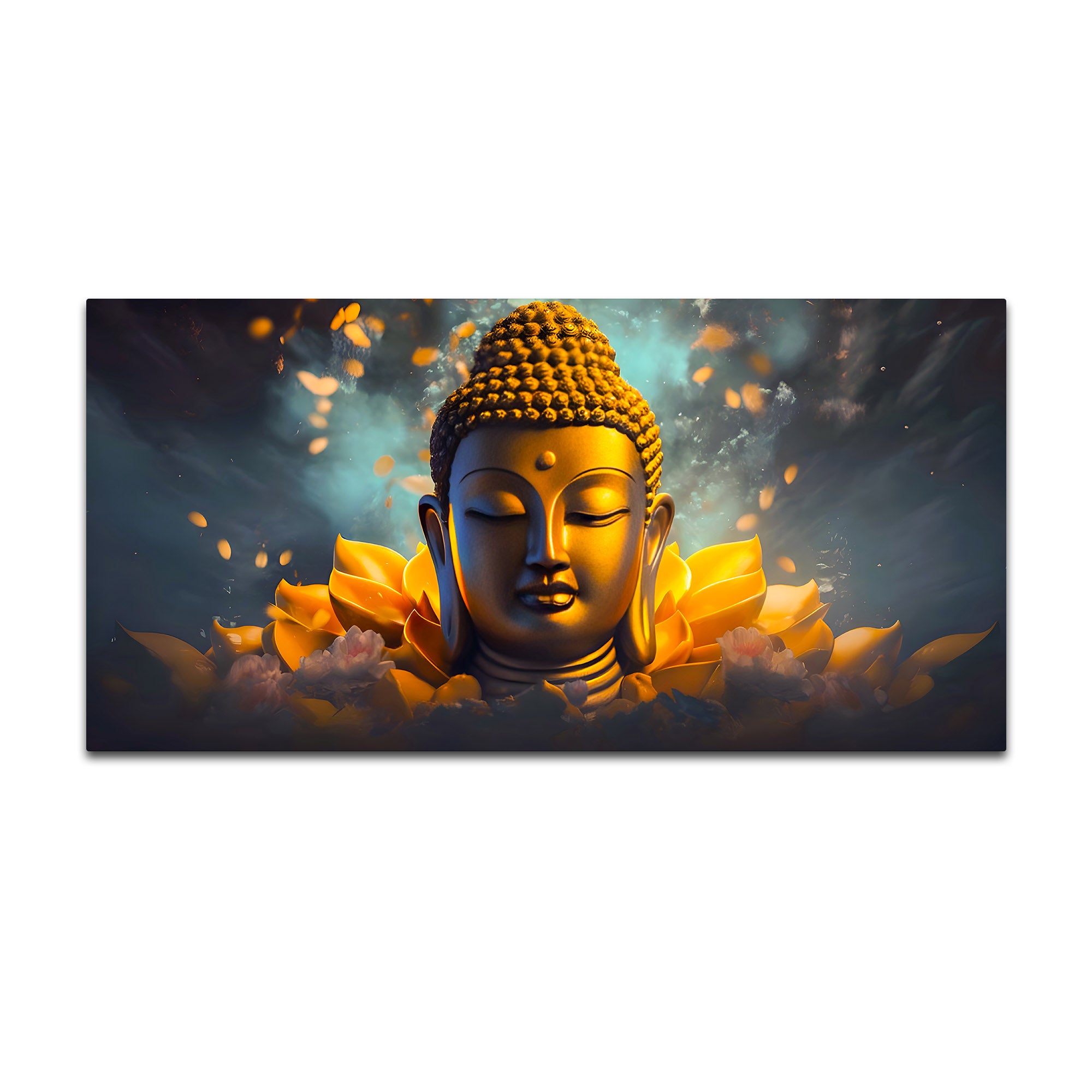 Peaceful Buddha Wall Painting for Modern Interiors