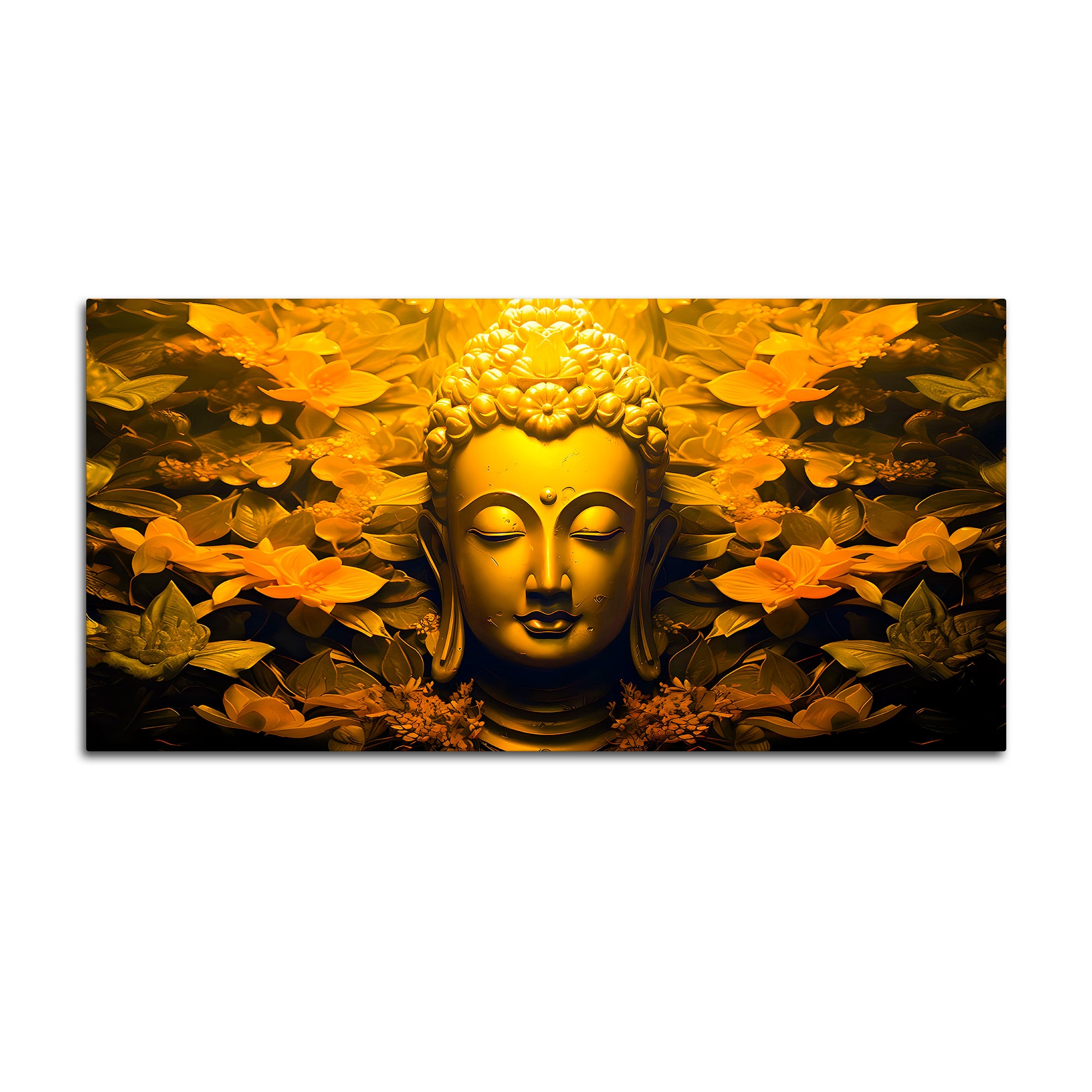 Peaceful Buddha Wall Painting for Room Décor