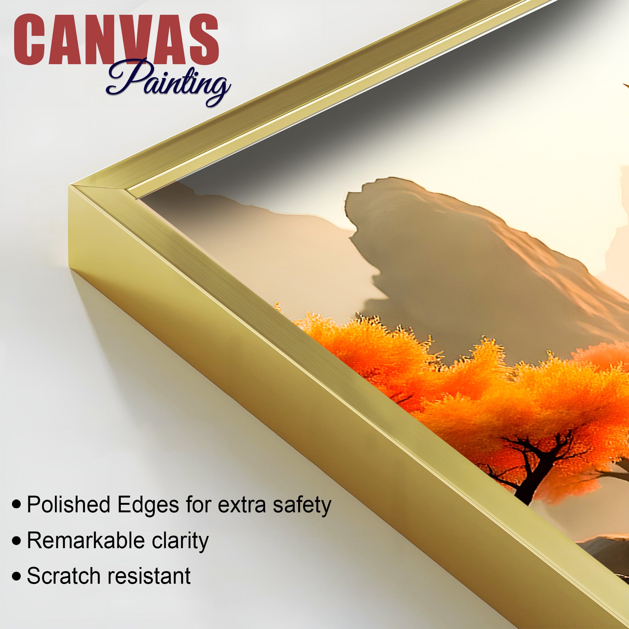 Peaceful Decor Buddha Wall Canvas Painting