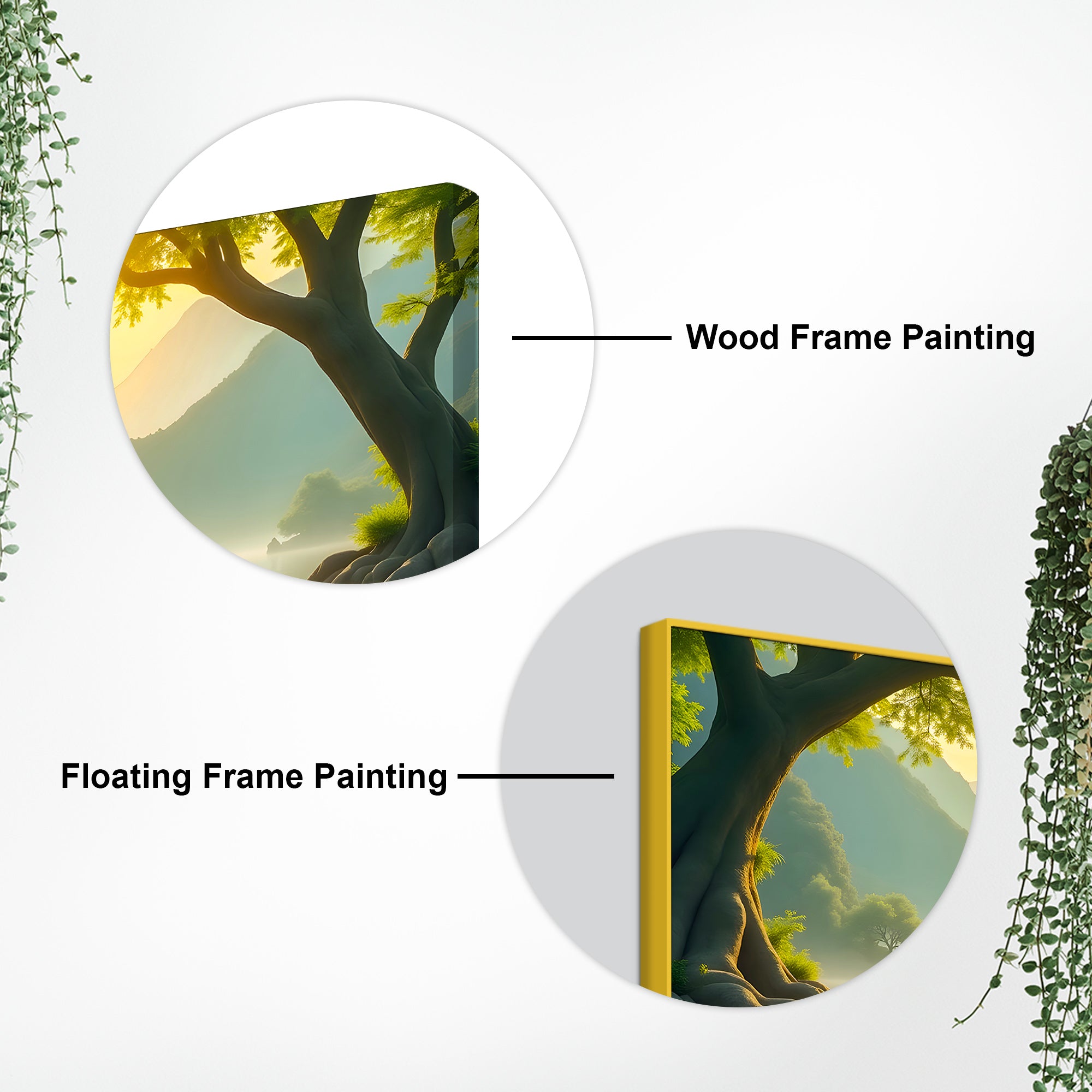 Peaceful Gautam Buddha Wall Painting on Canvas