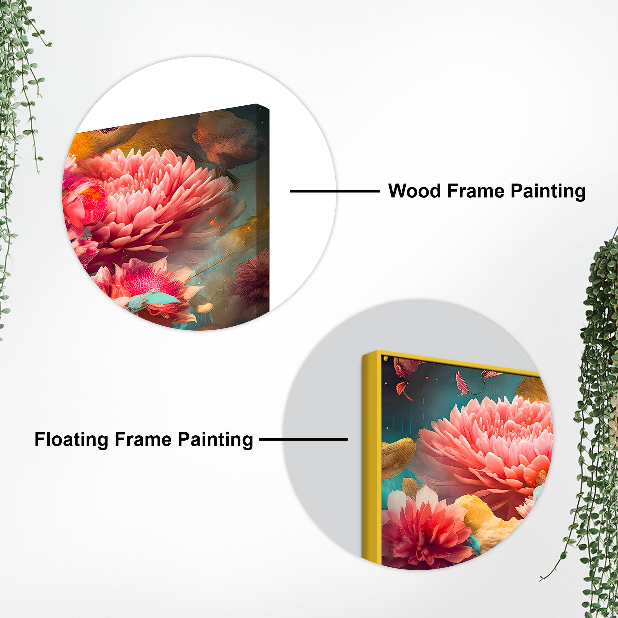 Peaceful Lord Buddha Wall Painting for Spiritual Home Decor