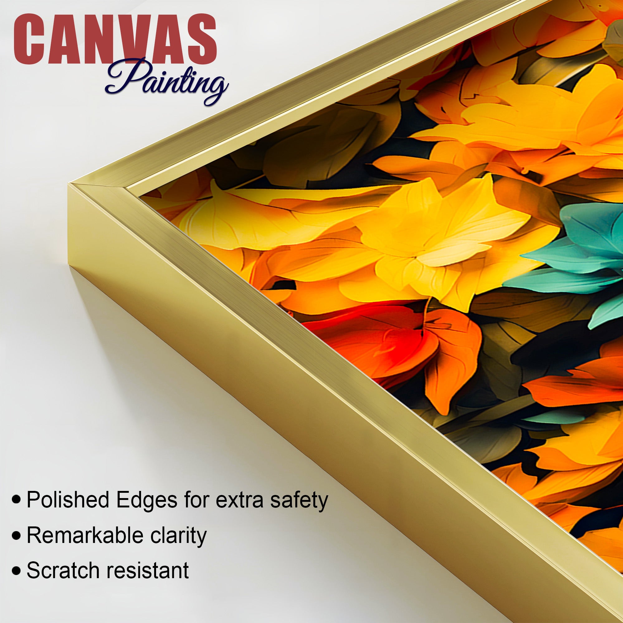 Peaceful & Spiritual Buddha Wall Painting for Home Décor