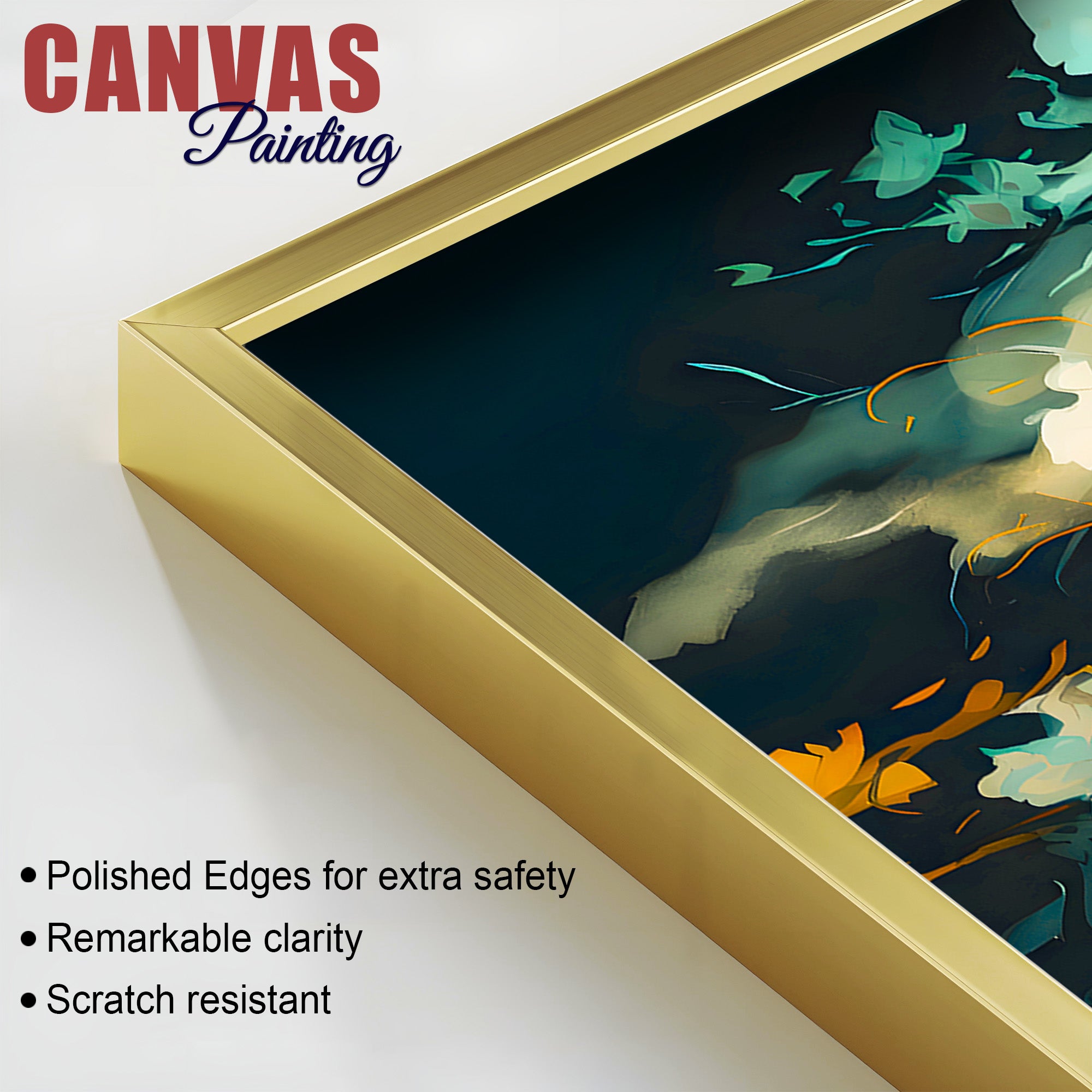 Premium Buddha Canvas Wall Painting for Home & Office