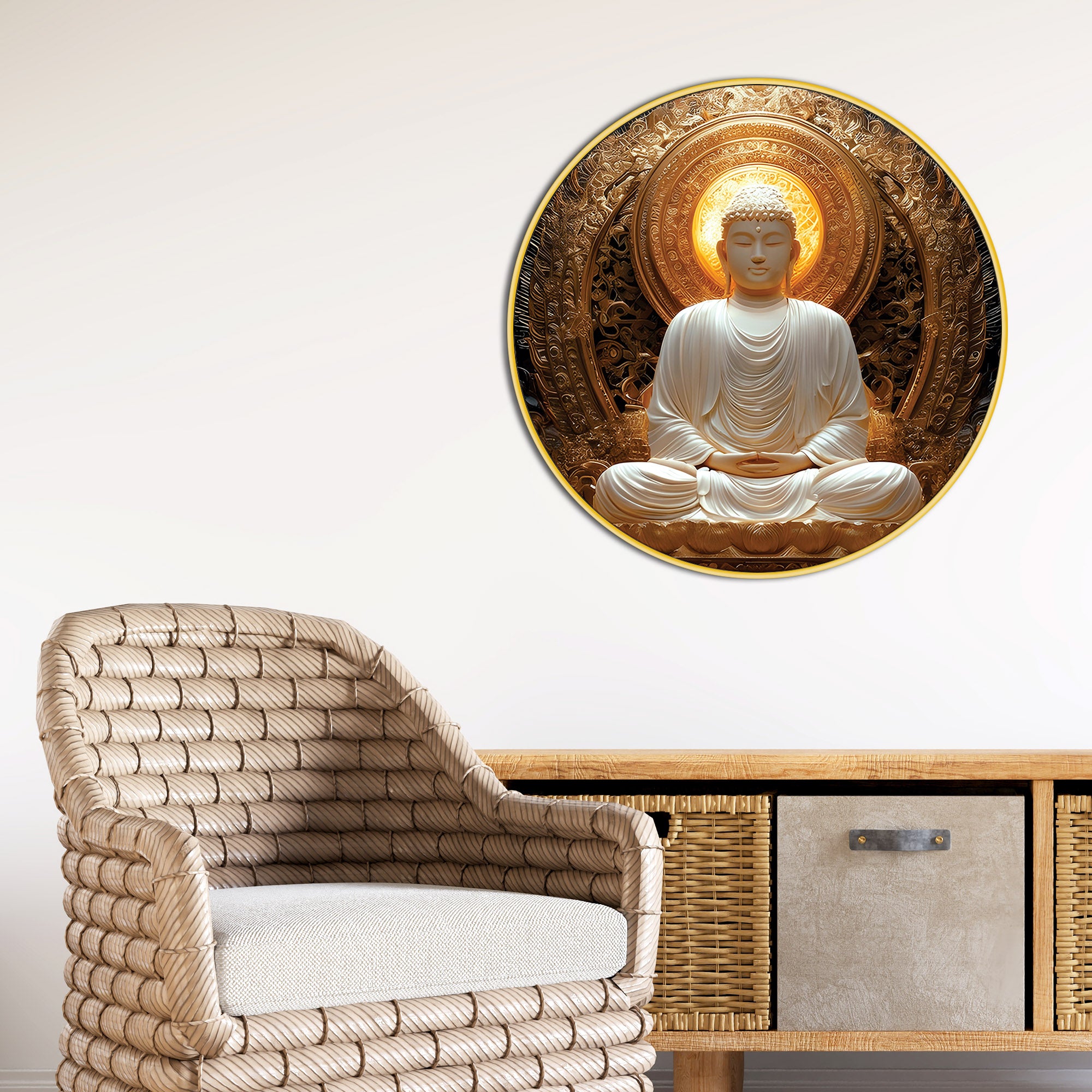 premium-buddha-round-shape-painting-for-home-office