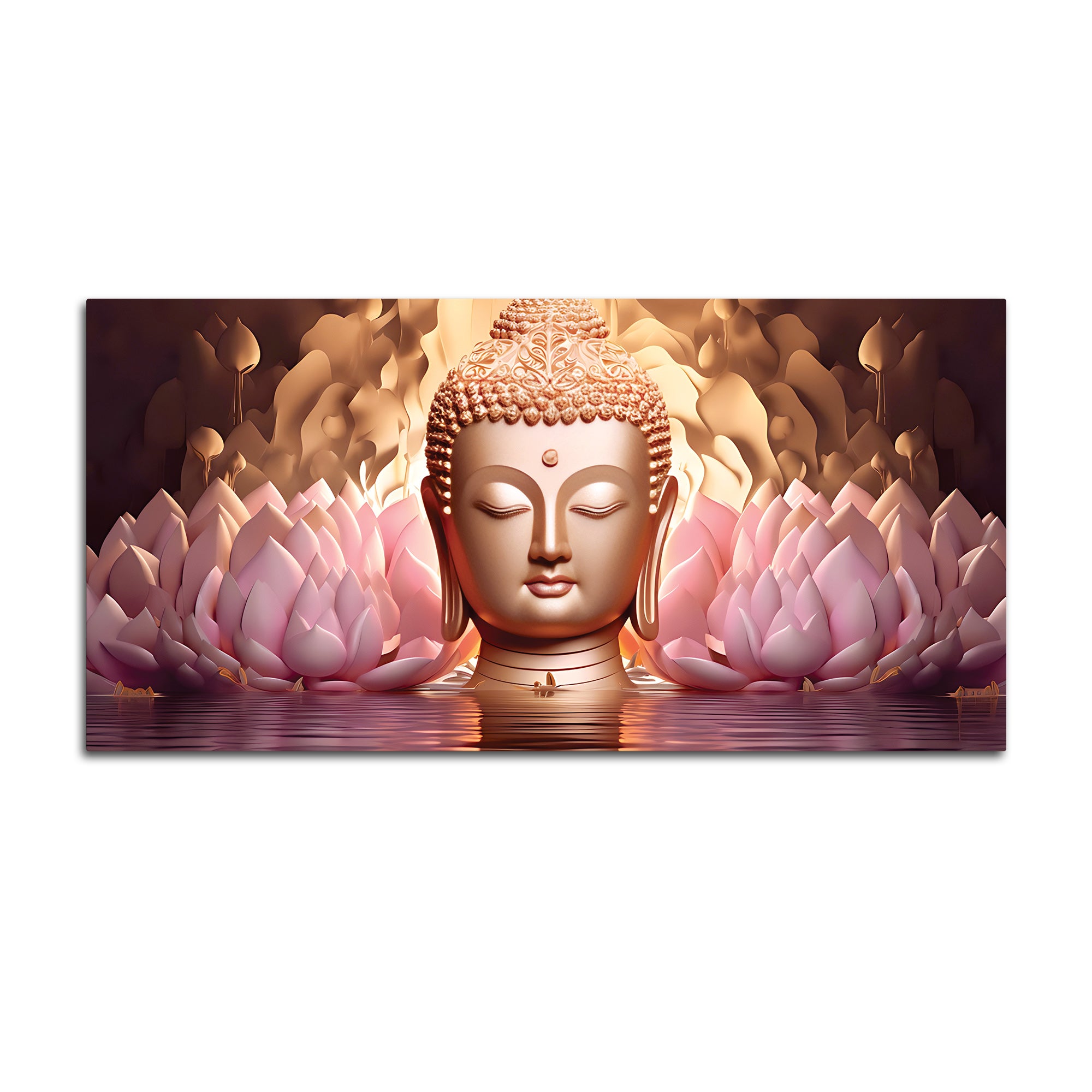 Premium Buddha Wall Painting for Elegant Wall Decor