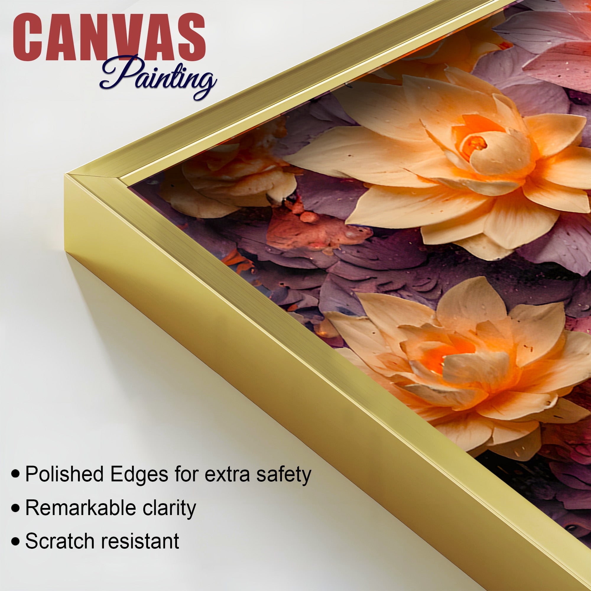 Premium Divine Buddha Canvas Painting for Home Decoration