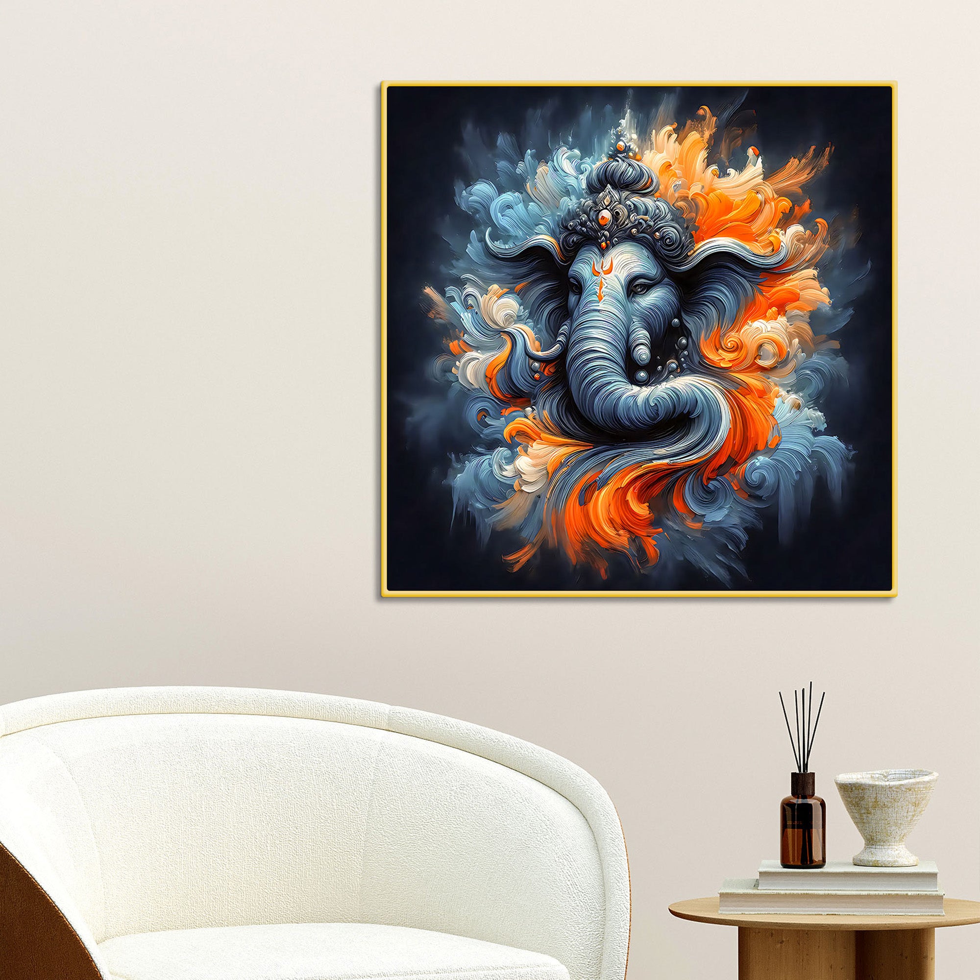 Premium Ganpati Wall Painting for Office & Home