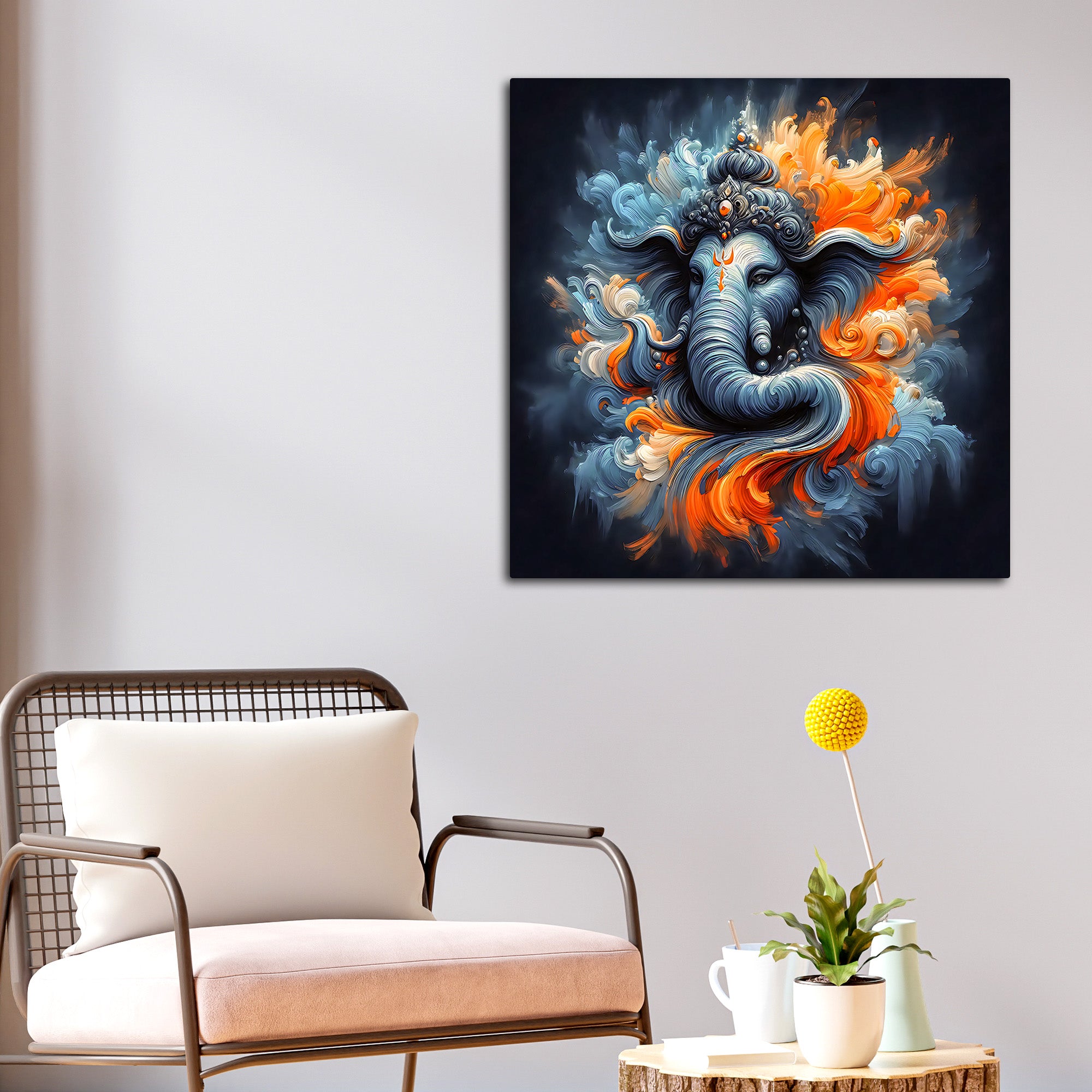 Premium Ganpati Wall Painting for Office & Home