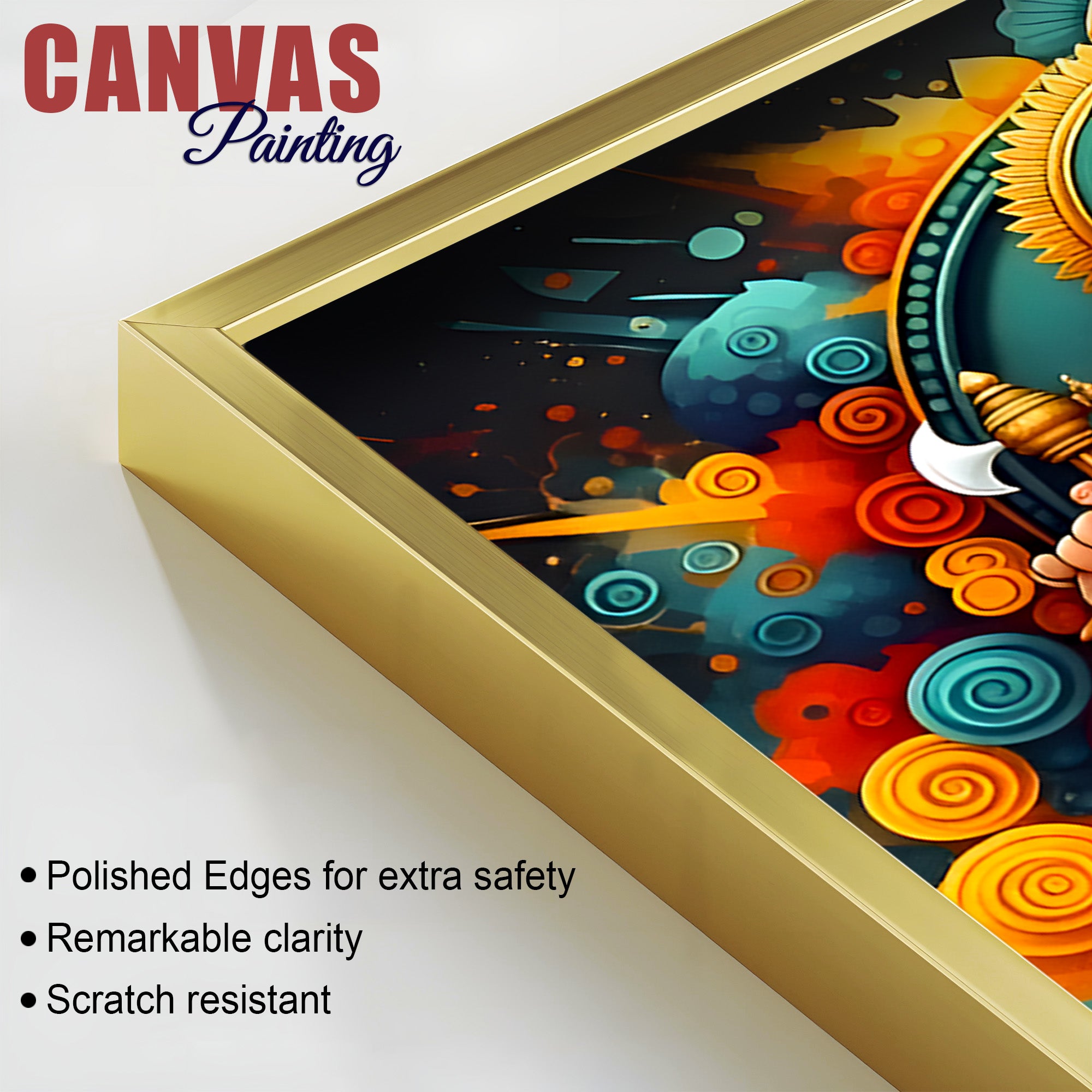 Premium Hindu God Ganesh Ji Painting for Home