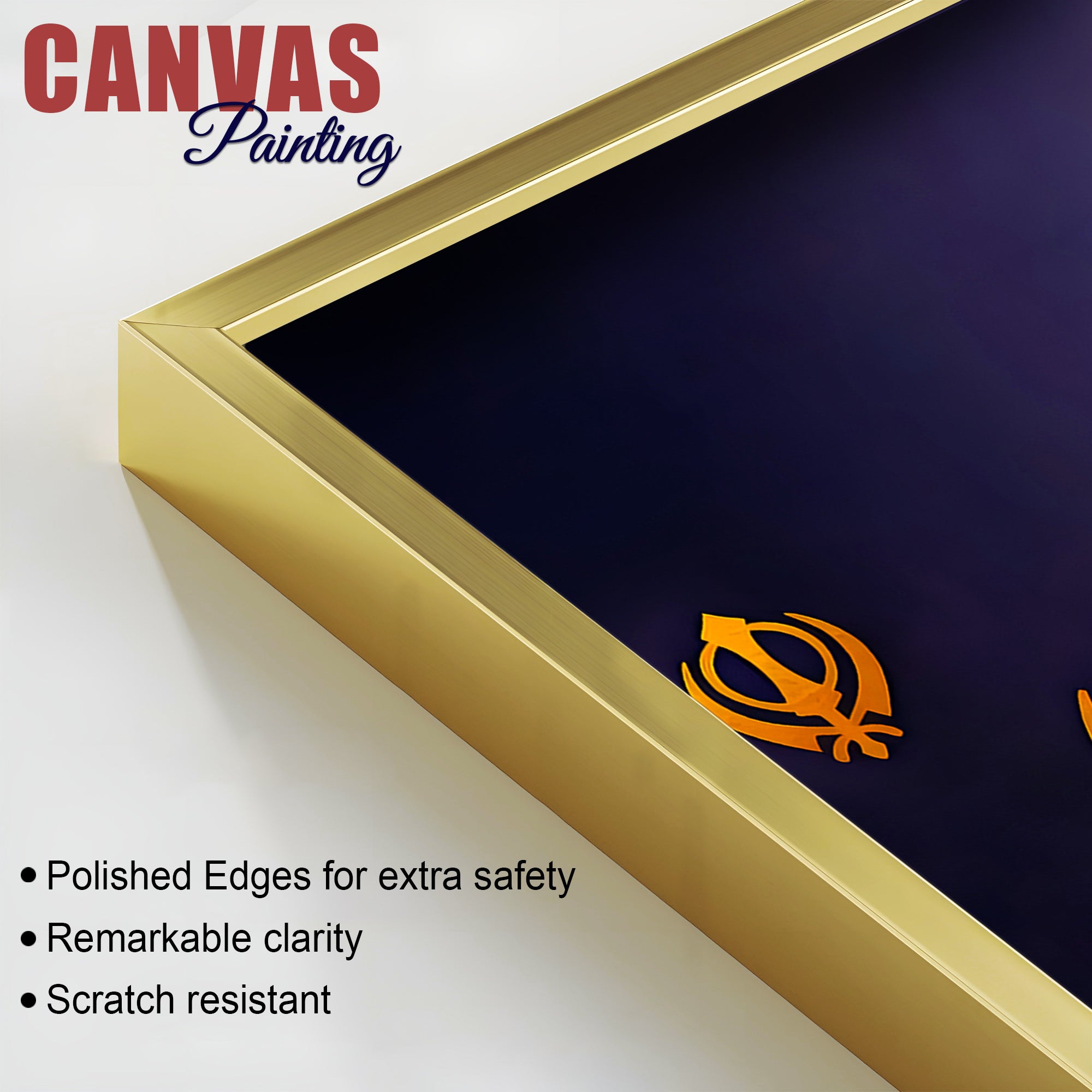 Premium Sikh Guru Wall Painting for Home & Office