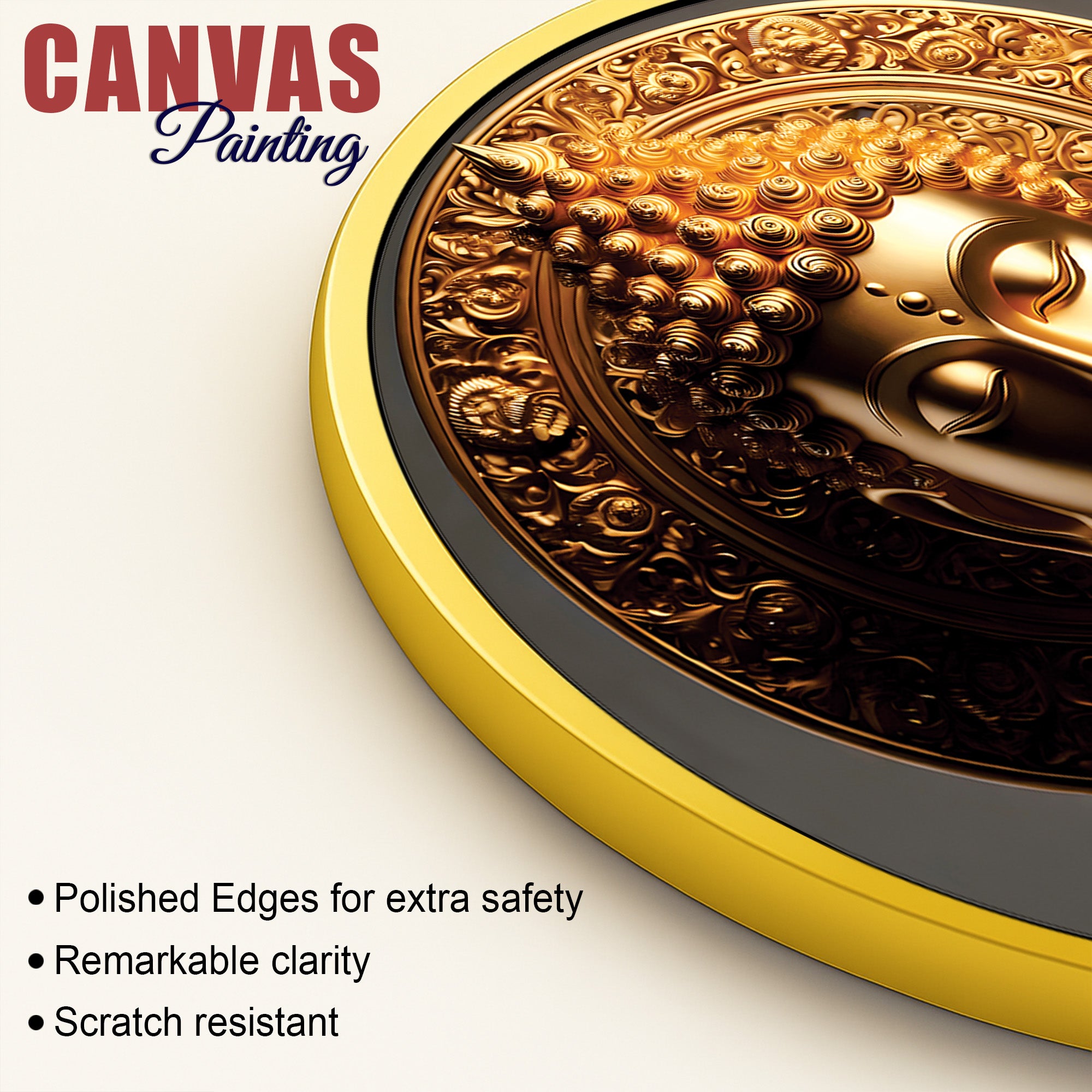 Premium Spiritual Buddha Canvas Painting