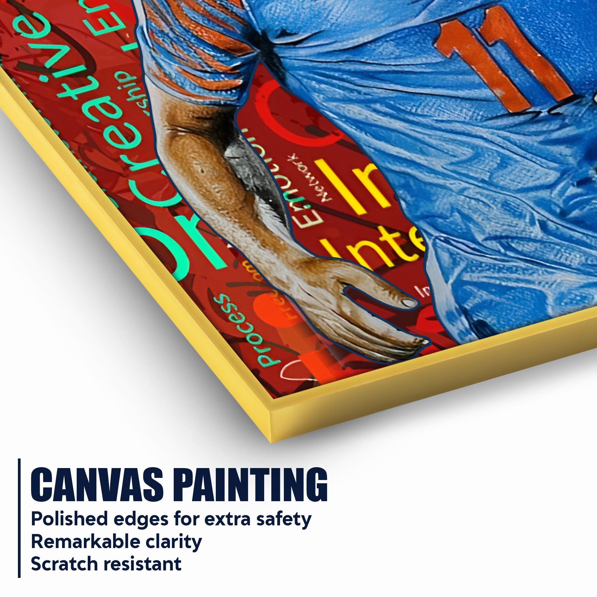 Prince Without Crown Sunil Chettry Cotton Canvas Wall Painting