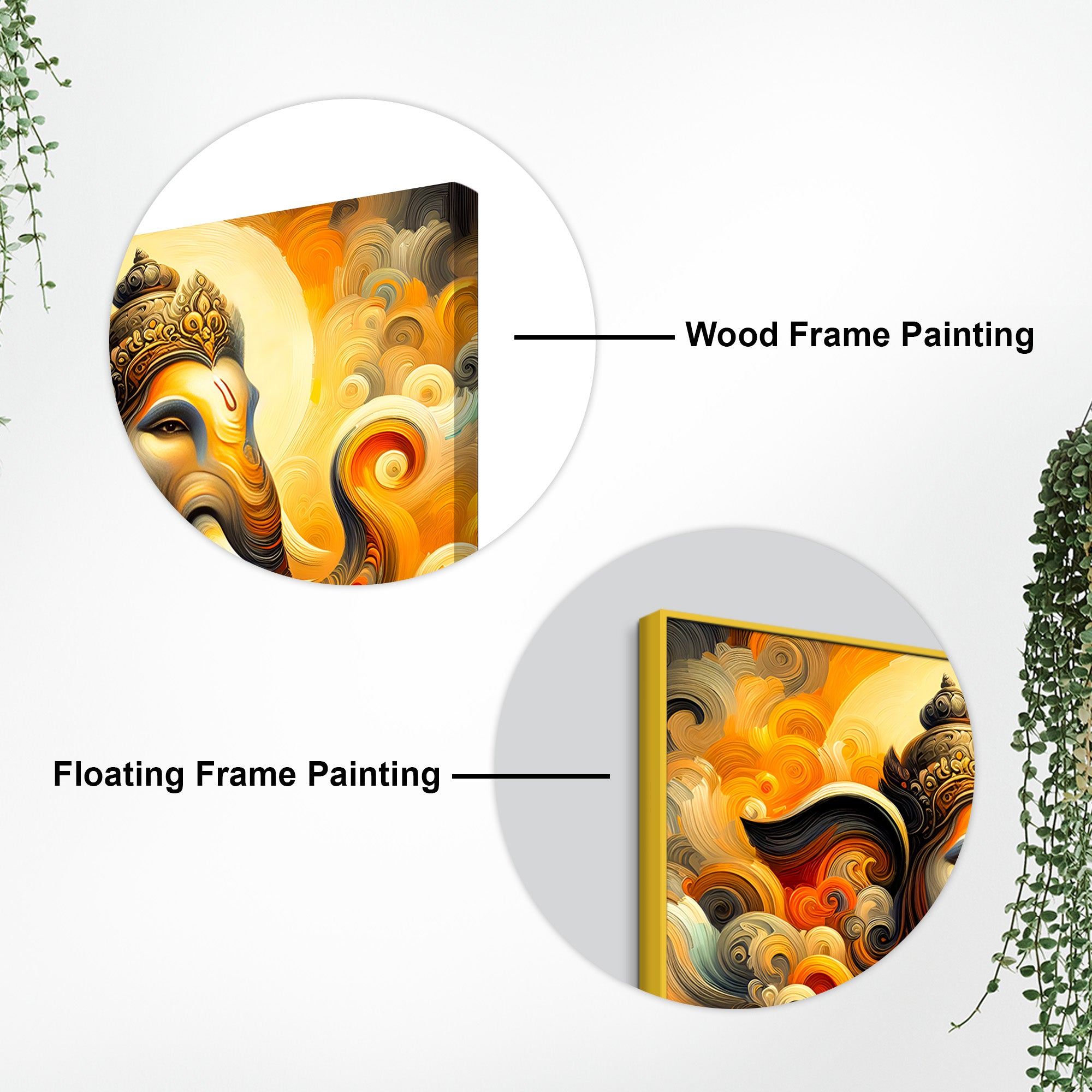 Modern Ganpati Painting for Home Decor