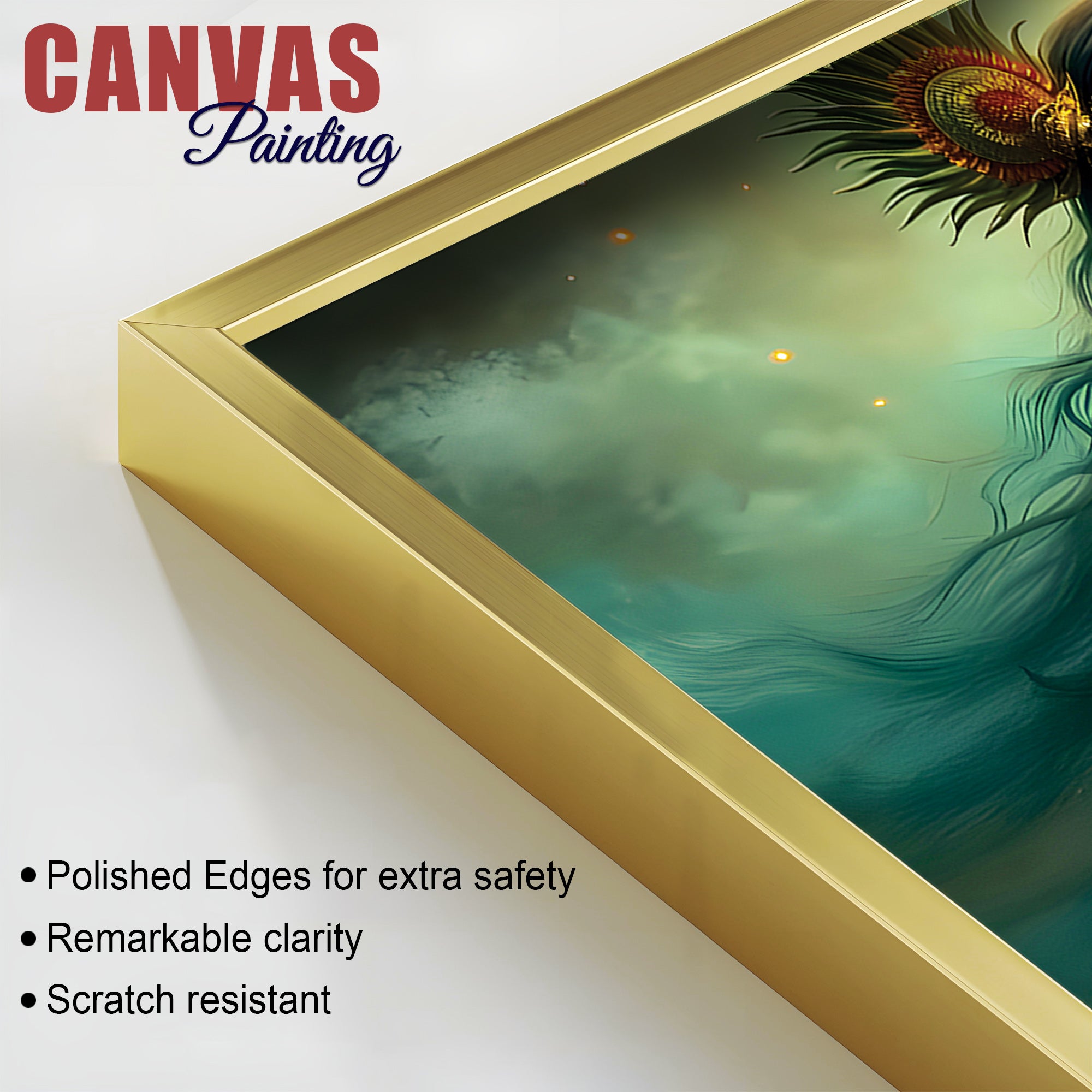 Radha Krishna Serene Canvas Wall Painting for Living Room