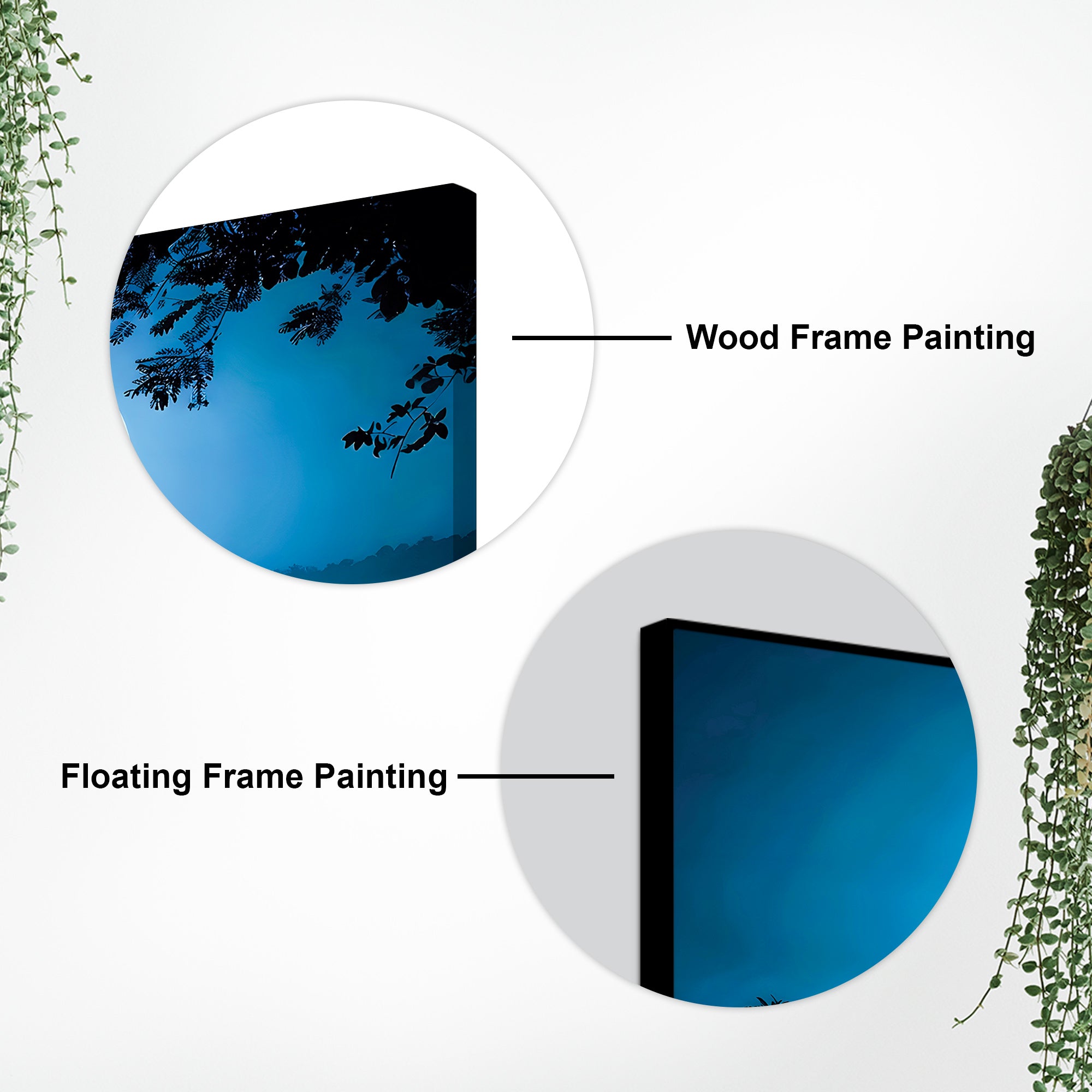 Radha Krishna Spiritual Canvas Painting for Home Decoration