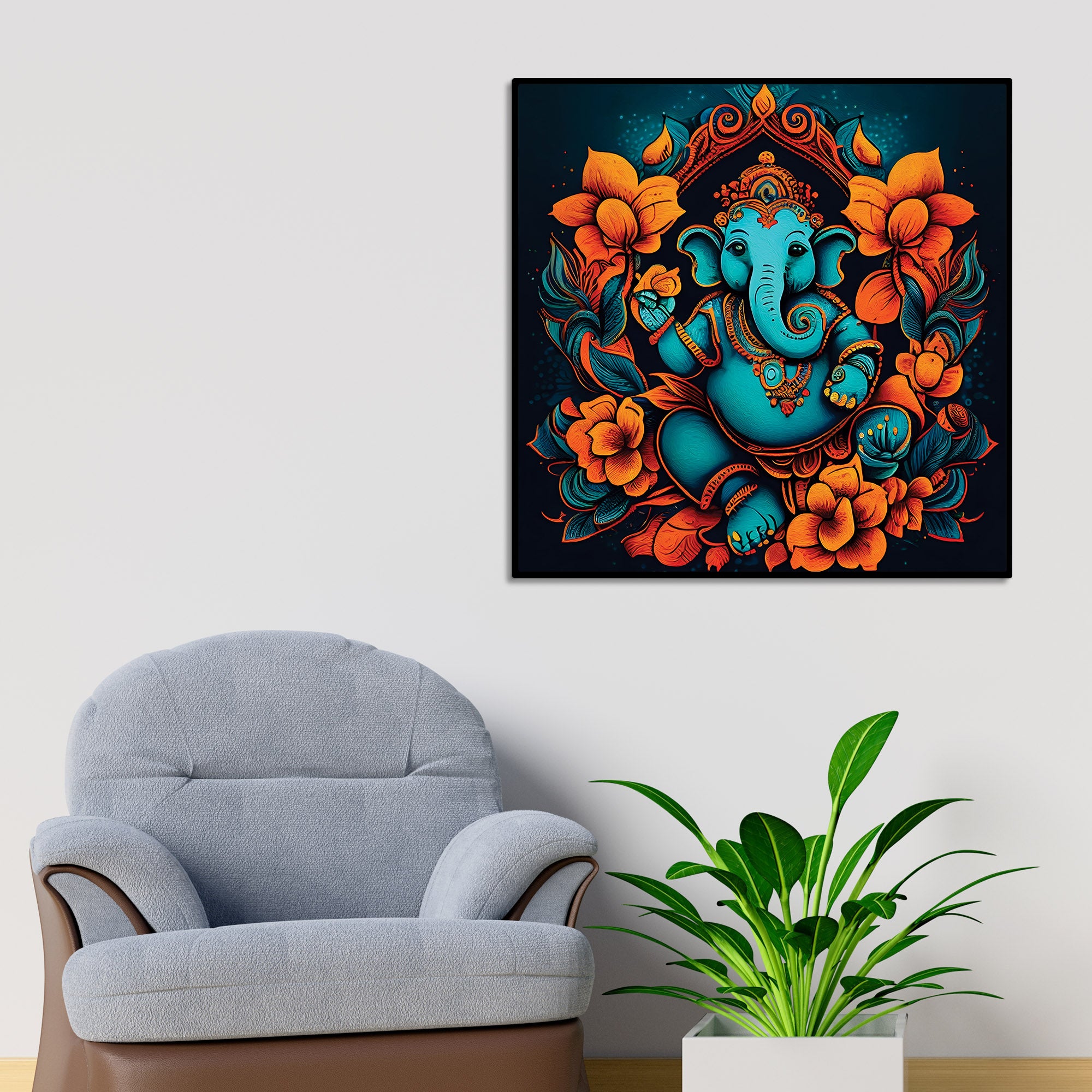 religious-bappa-wall-painting-for-home-decor