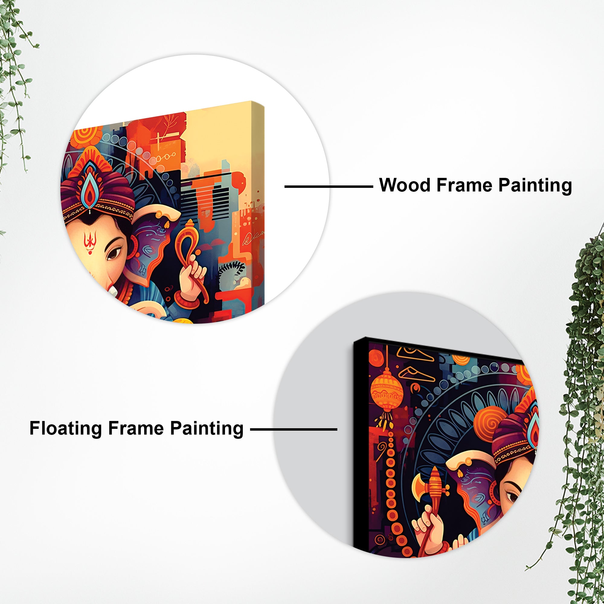 Religious Ganesh Ji Painting for Home & Office