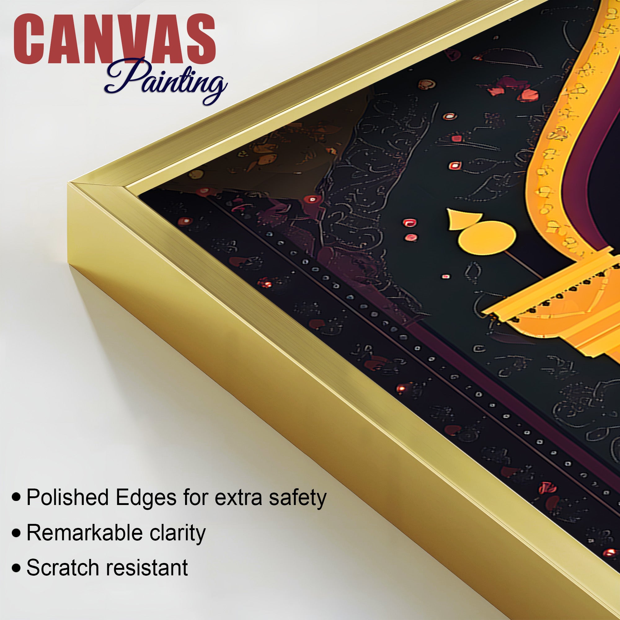 Religious Ganesha Wall Painting