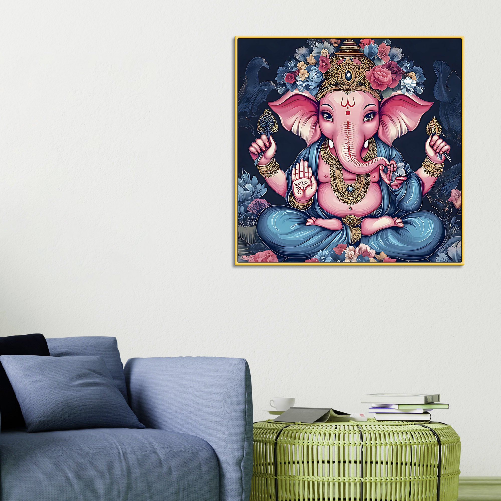 Religious Ganpati Painting