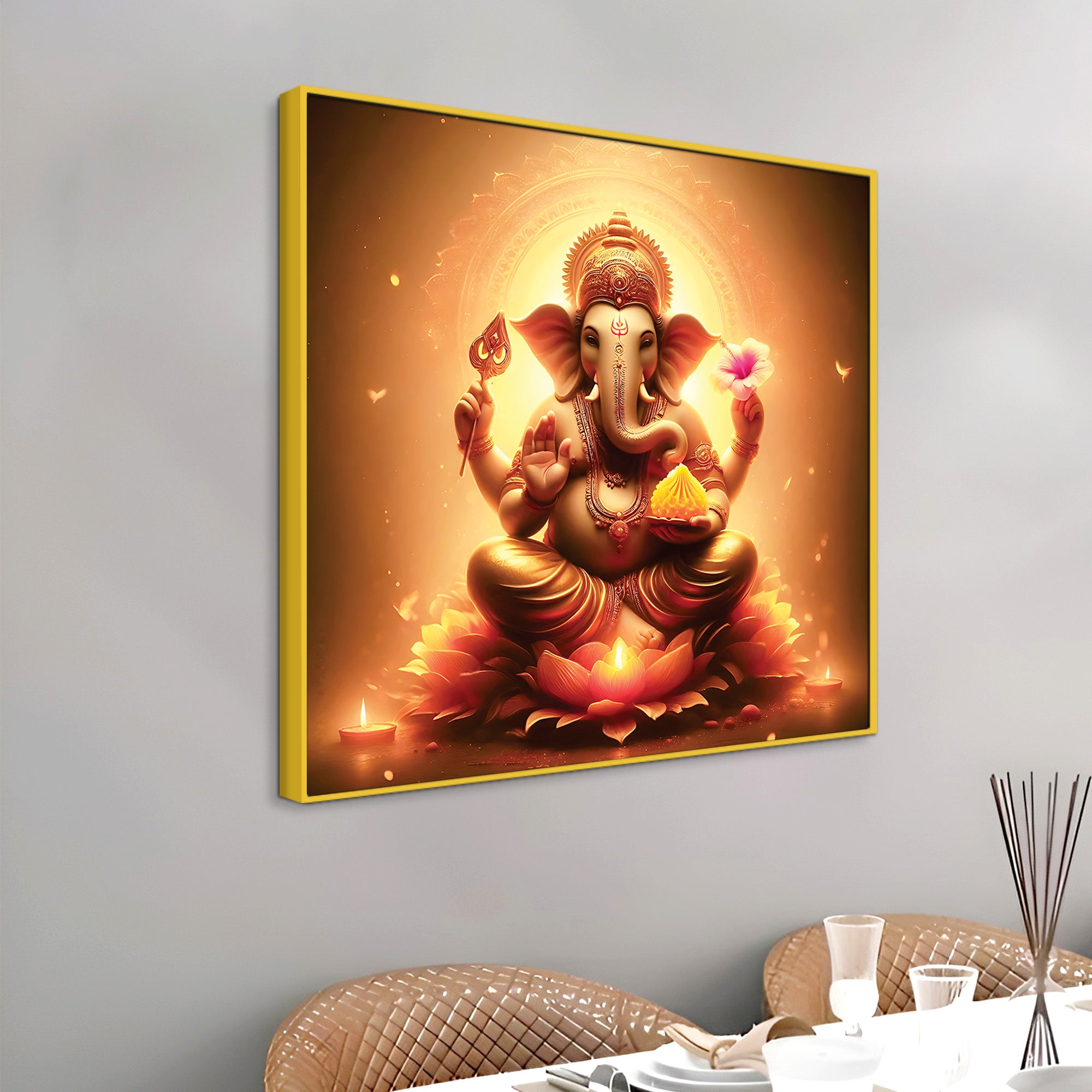 Religious Ganpati Painting for Living Room