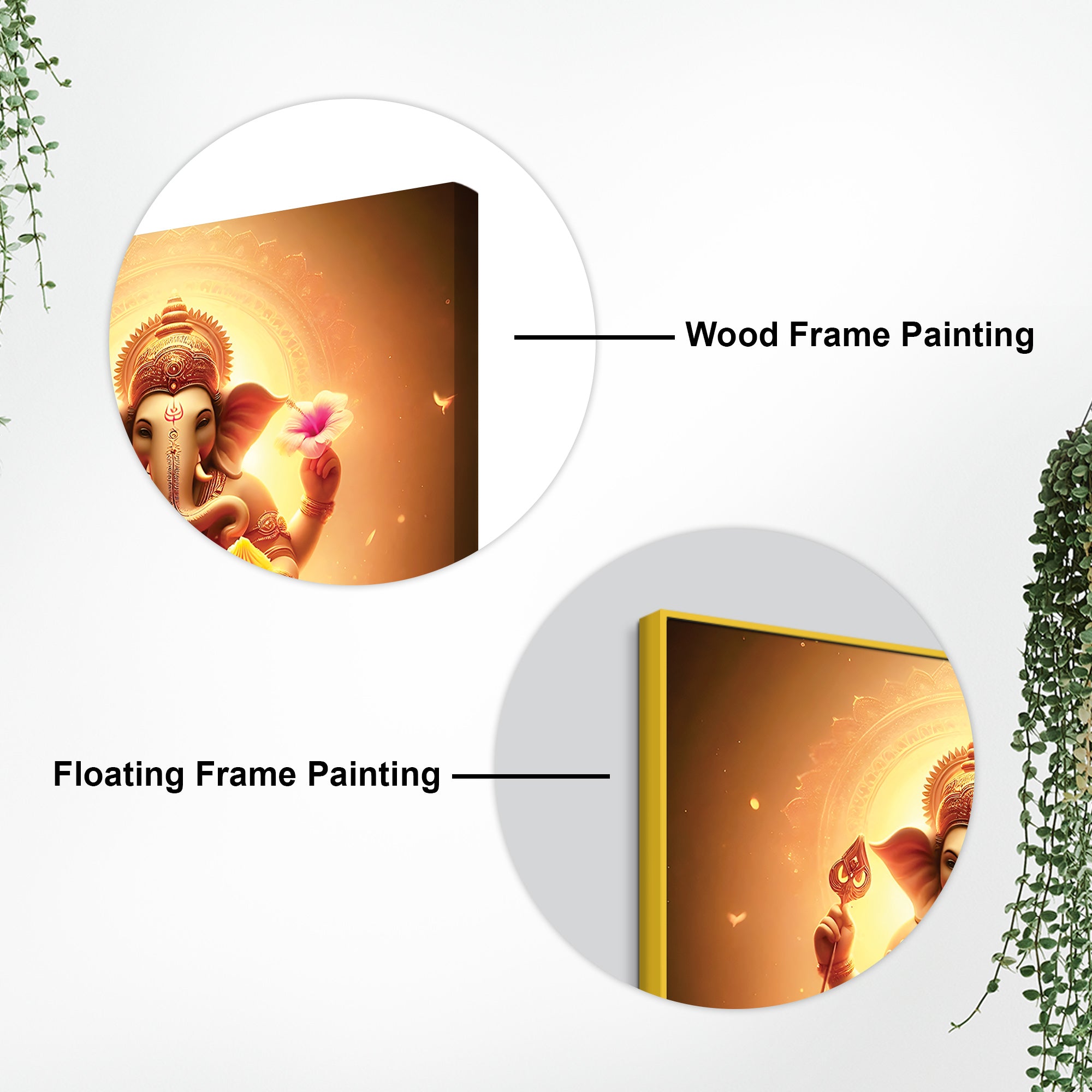 Religious Ganpati Painting for Living Room