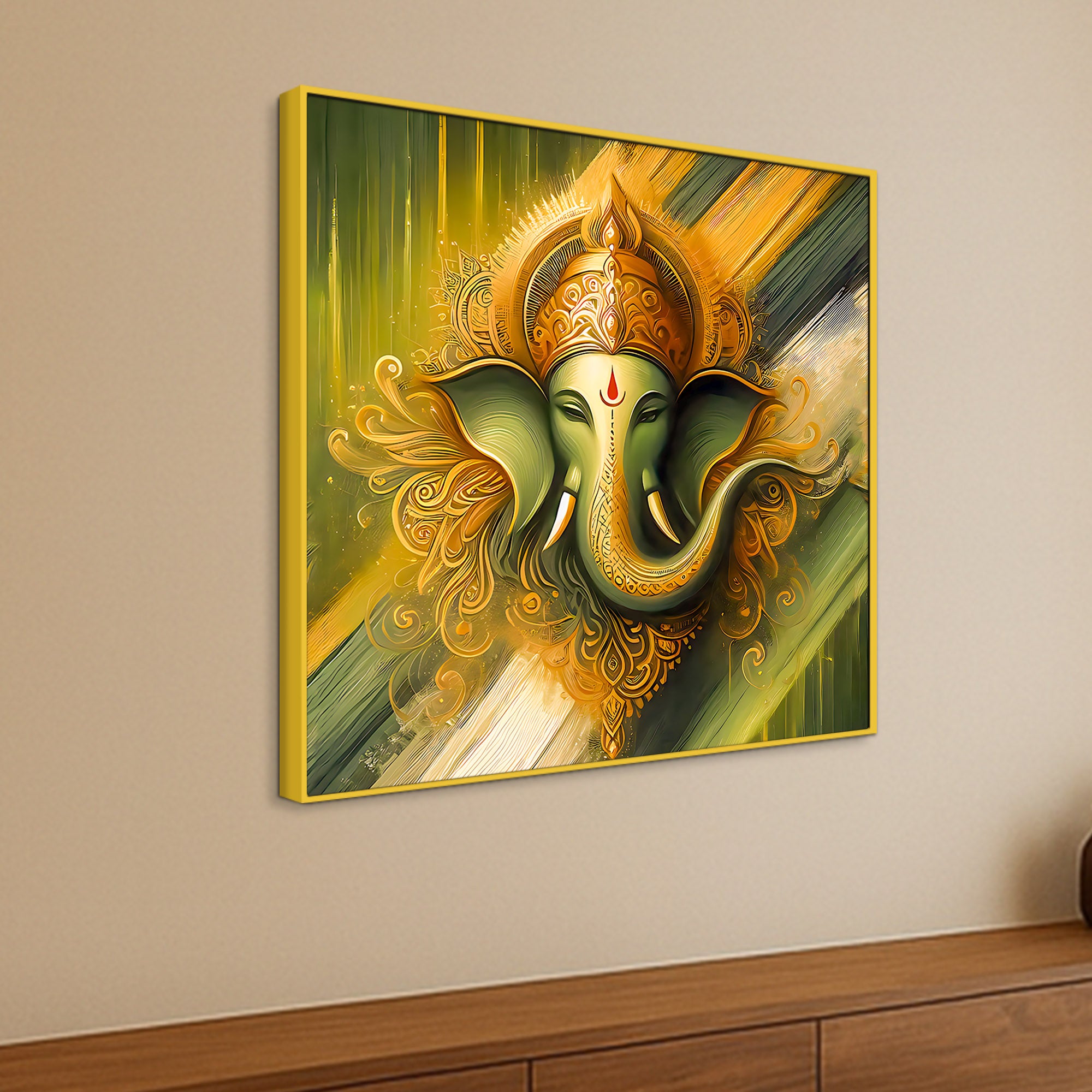 Religious Ganpati Wall Painting