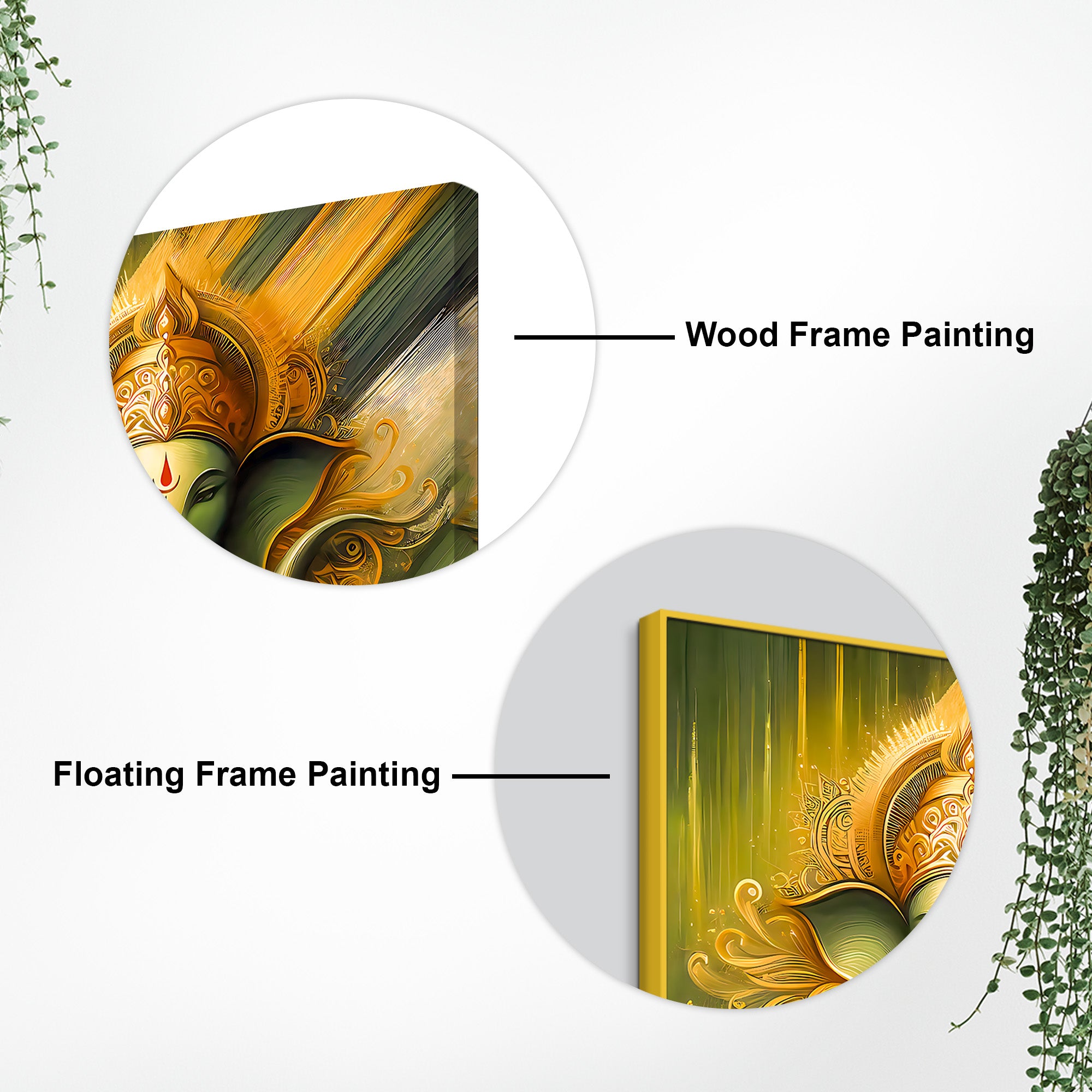 Religious Ganpati Wall Painting