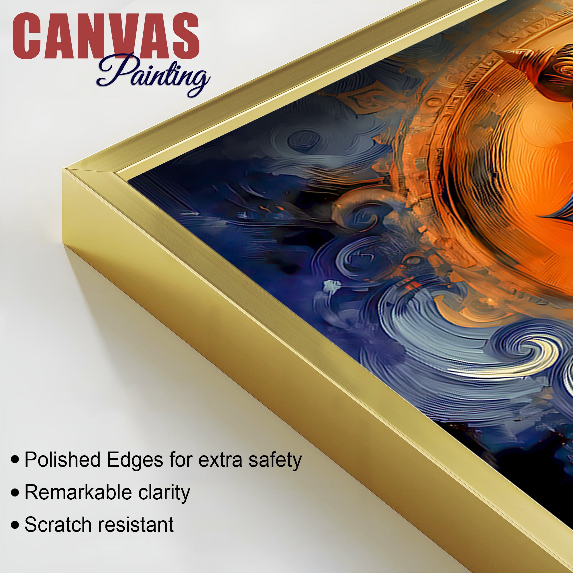 Religious Lord Ganpati Decorative Wall Painting