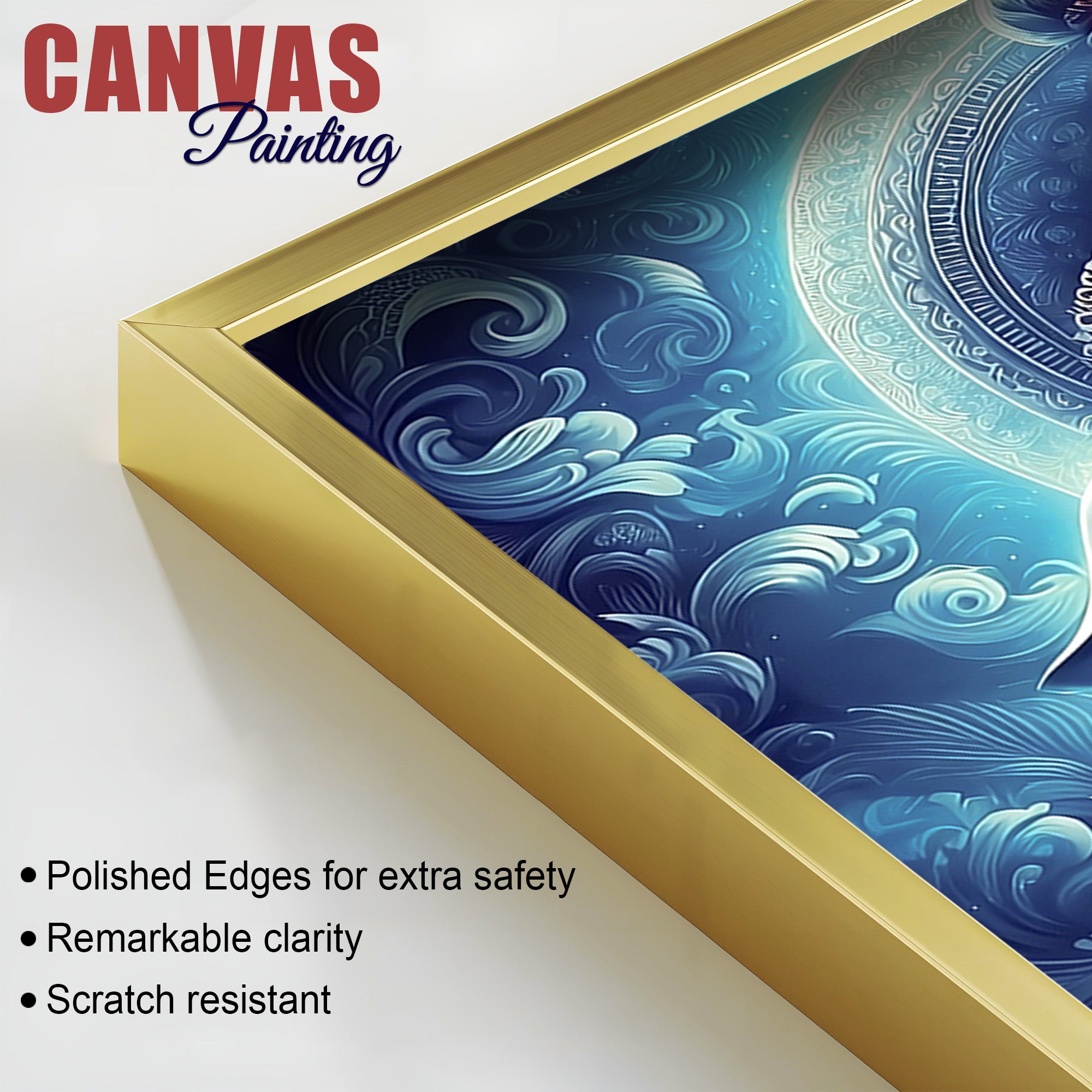 Religious Lord Ganpati Wall Art Painting