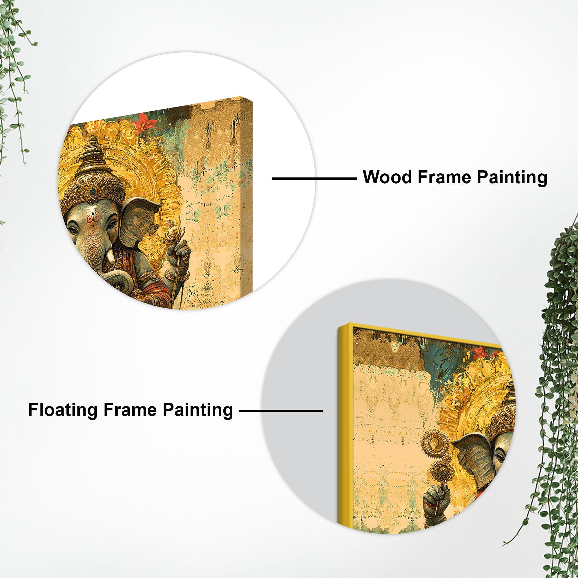 Religious & Traditional Ganesha Wall Painting