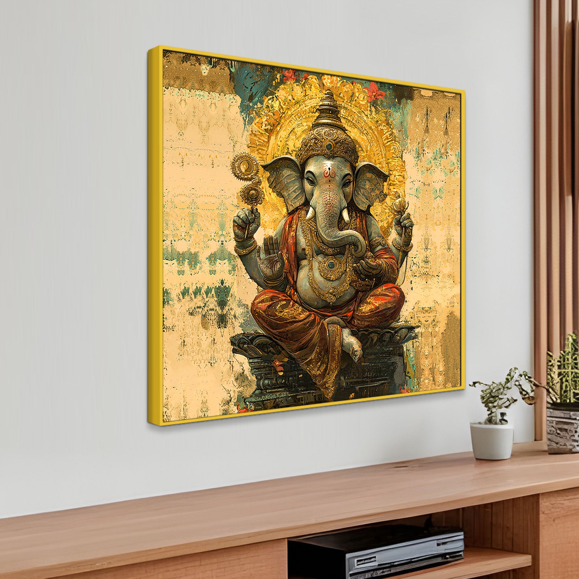 Religious & Traditional Ganesha Wall Painting